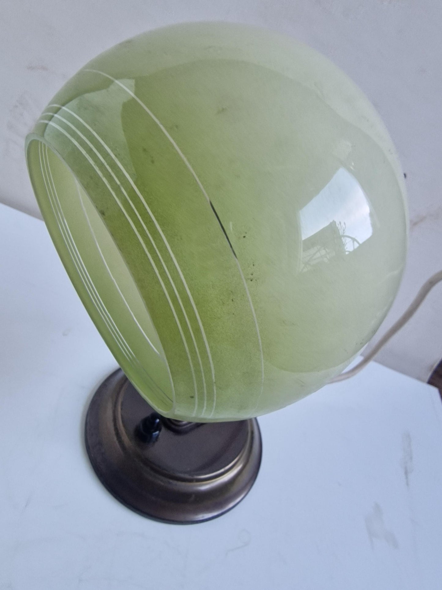 Art Deco 30's 40's lampje tafellampje tafel- of bedlampje nachtkastje lampen bedlamp tafellamp