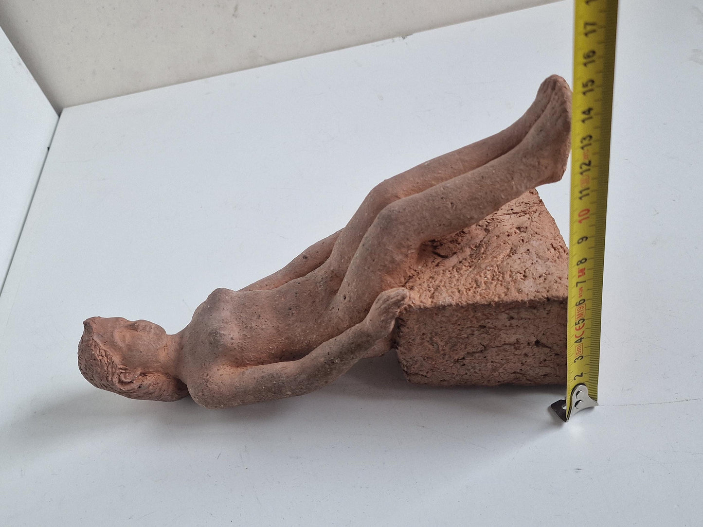 Frits Sieger Terracotta Nude Sculpture, Dutch Liberation Art, 1945