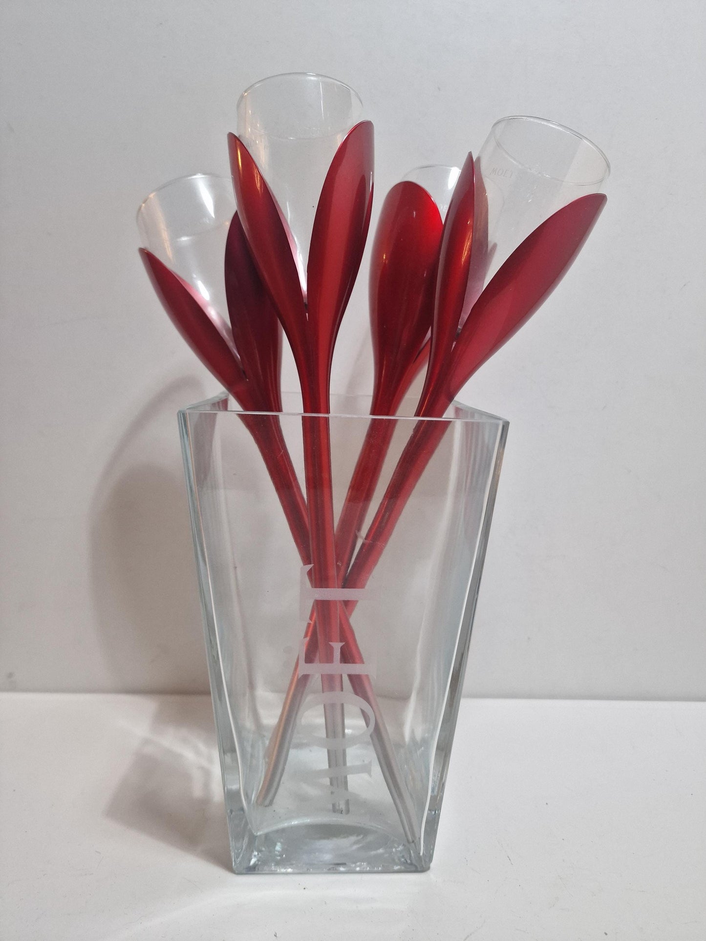 Philippe Di Meo for Moët & Chandon Champagne Flutes with Holder