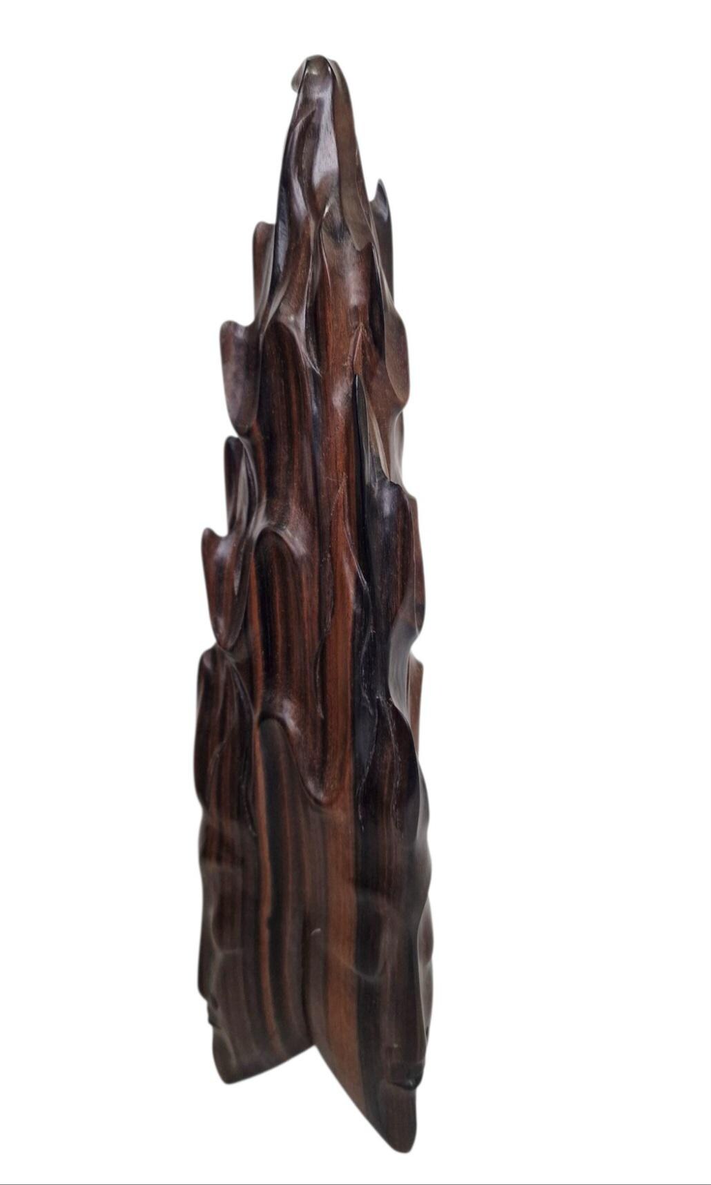 Rama Sita Hardwood Sculpture Pair, Hand Carved Indonesian Art