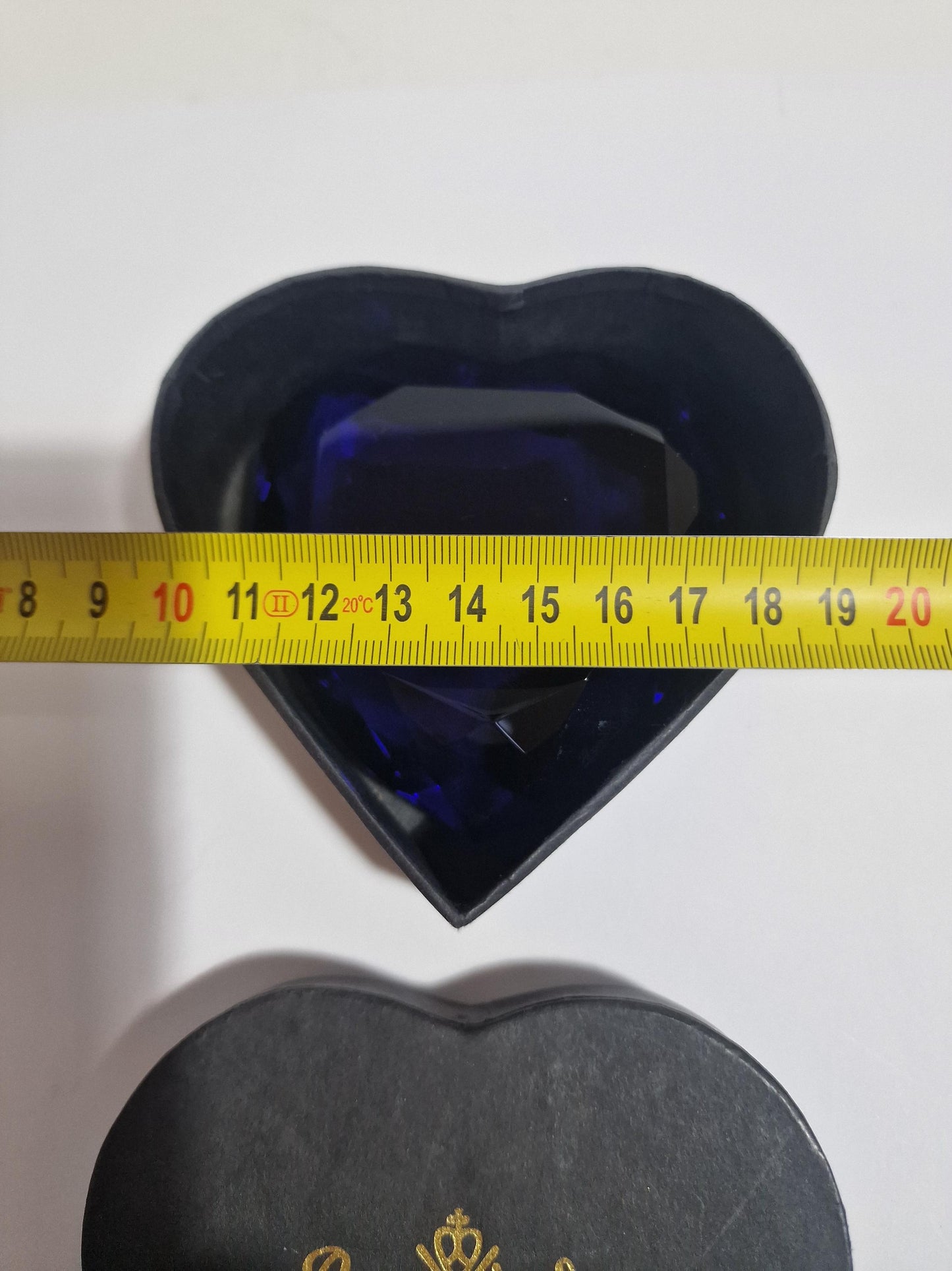 titanic heart of the ocean - rosenthal crystal, rare limited retired