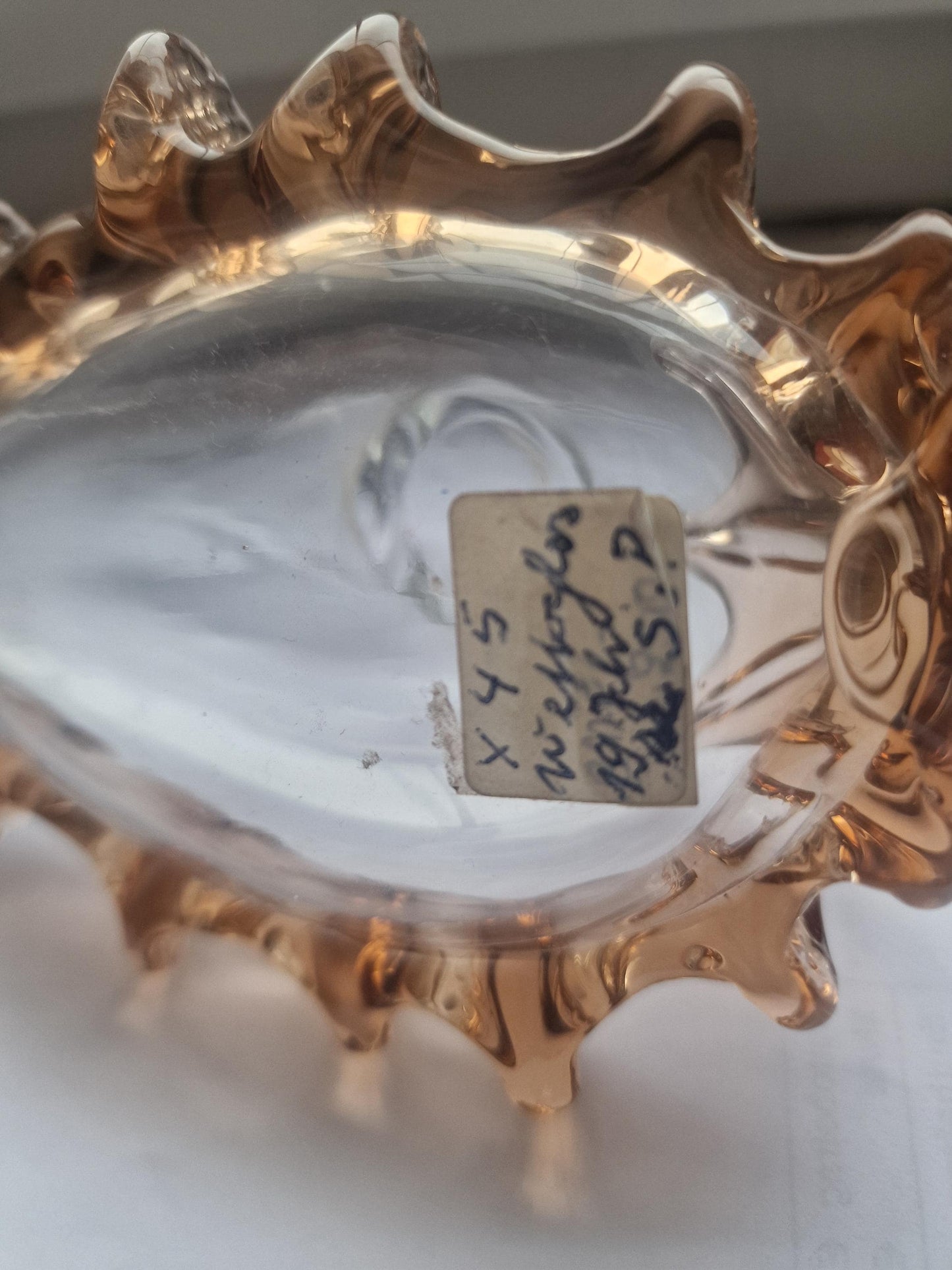 Antique German Thunder Glass, 19th Century Goethe Barometer