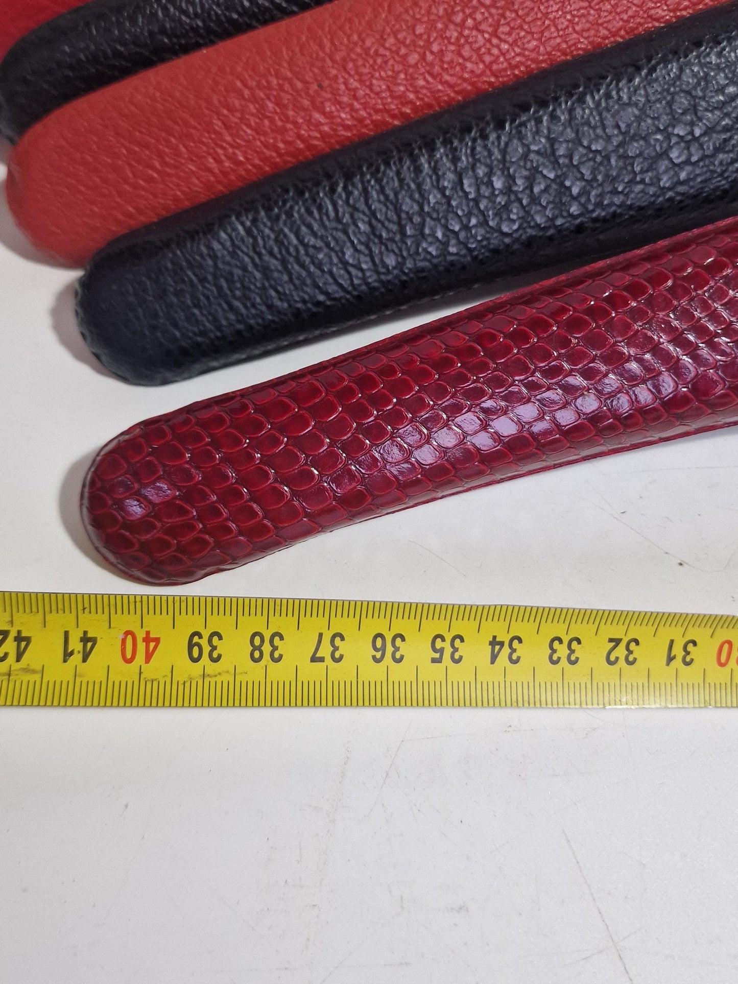 Vintage Padded Leatherette Hangers, Set of 6 Studded Rockabilly Glam
