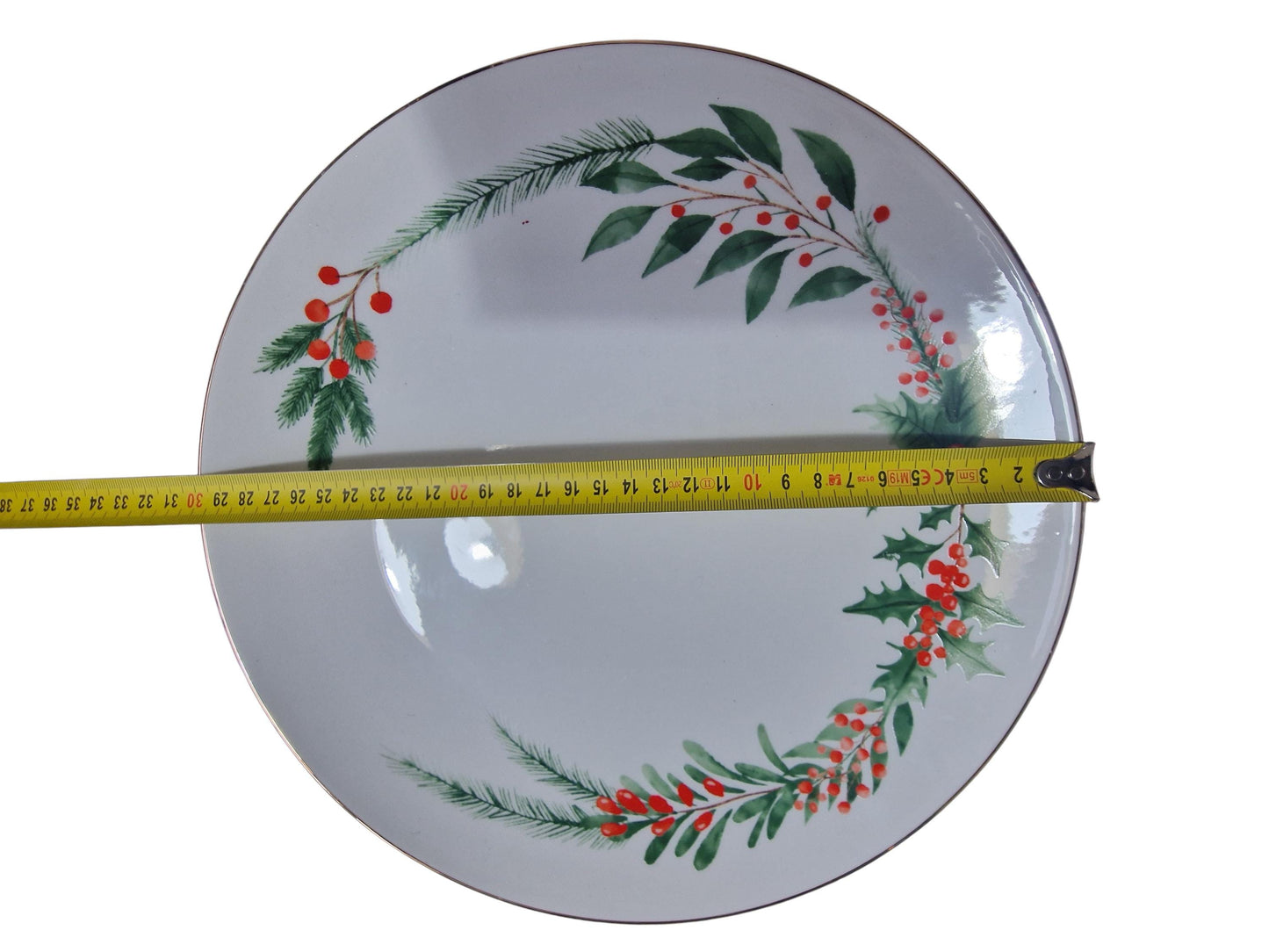kerstservies xmas tea breakfast service vintage porcelain germany villeroy boch, ah, furstenberg bavaria