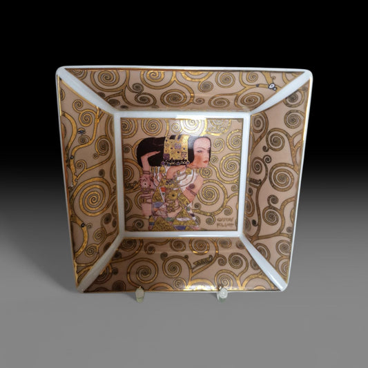 Gustav Klimt x Goebel artis orbis Porcelain dish