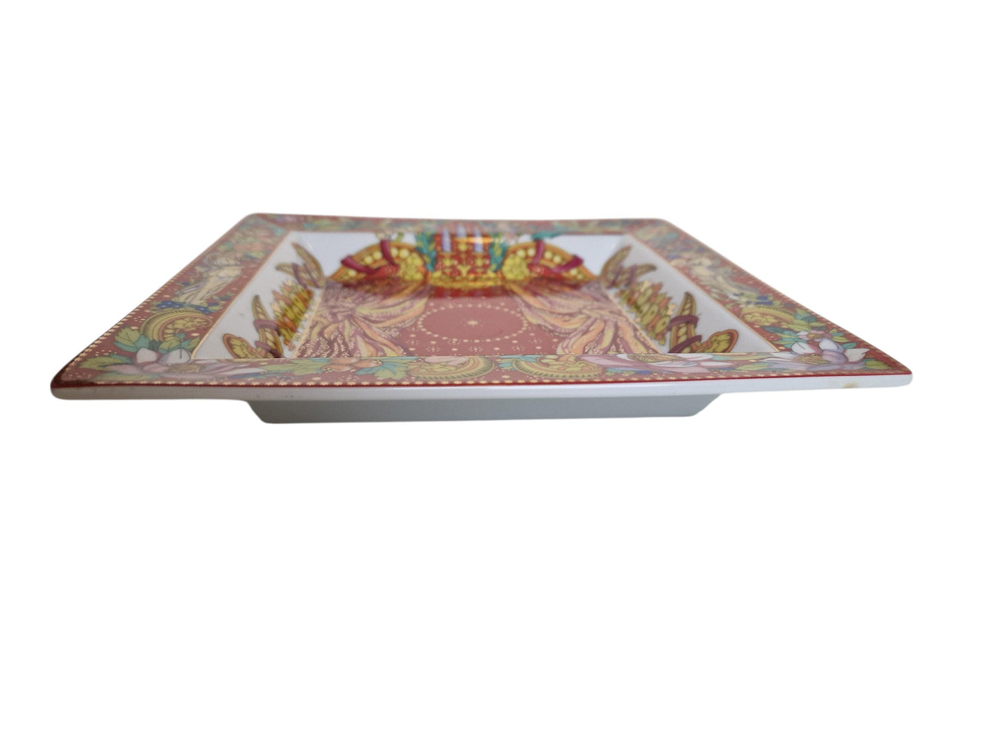 Versace for Rosenthal "Le Rose de Noël" Porcelain Tray