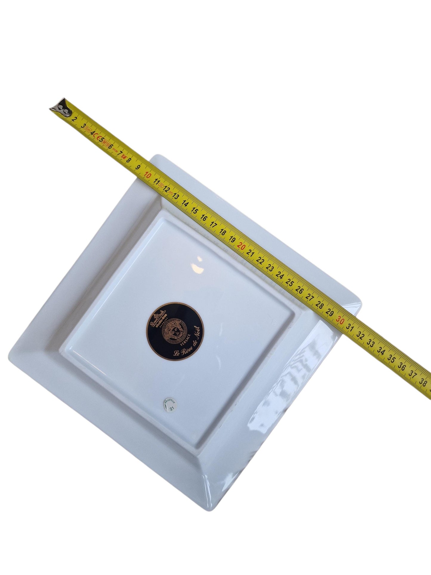 Versace for Rosenthal "Le Rose de Noël" Porcelain Tray