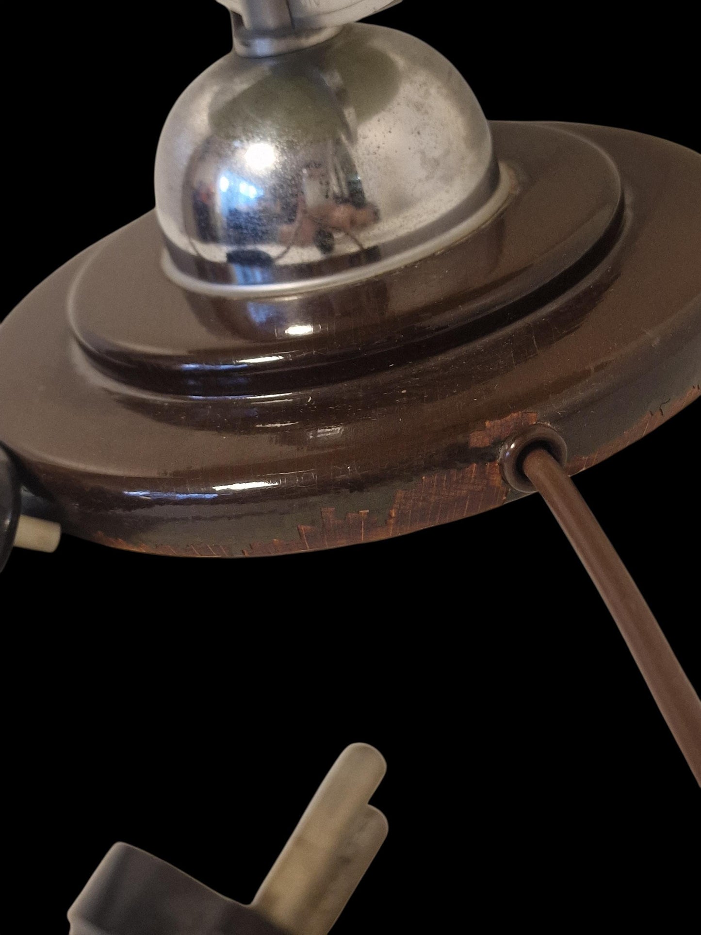 Vintage XL Light Up Glass Globe – JRO verlag Munchen, Germany