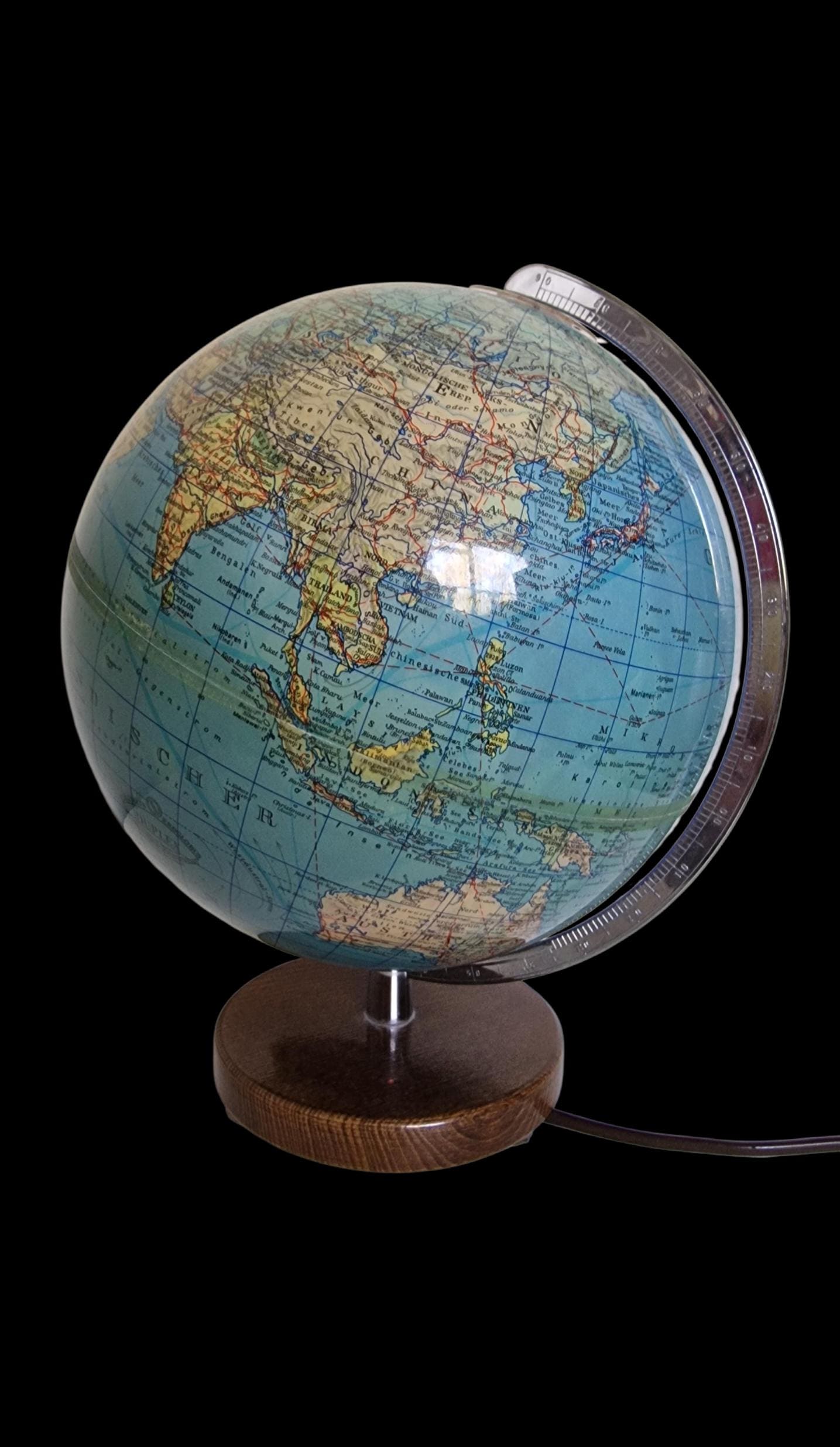 Paul Oestergaard KG - globe  aardbol Columbus DUPLEX, verlichting lamp