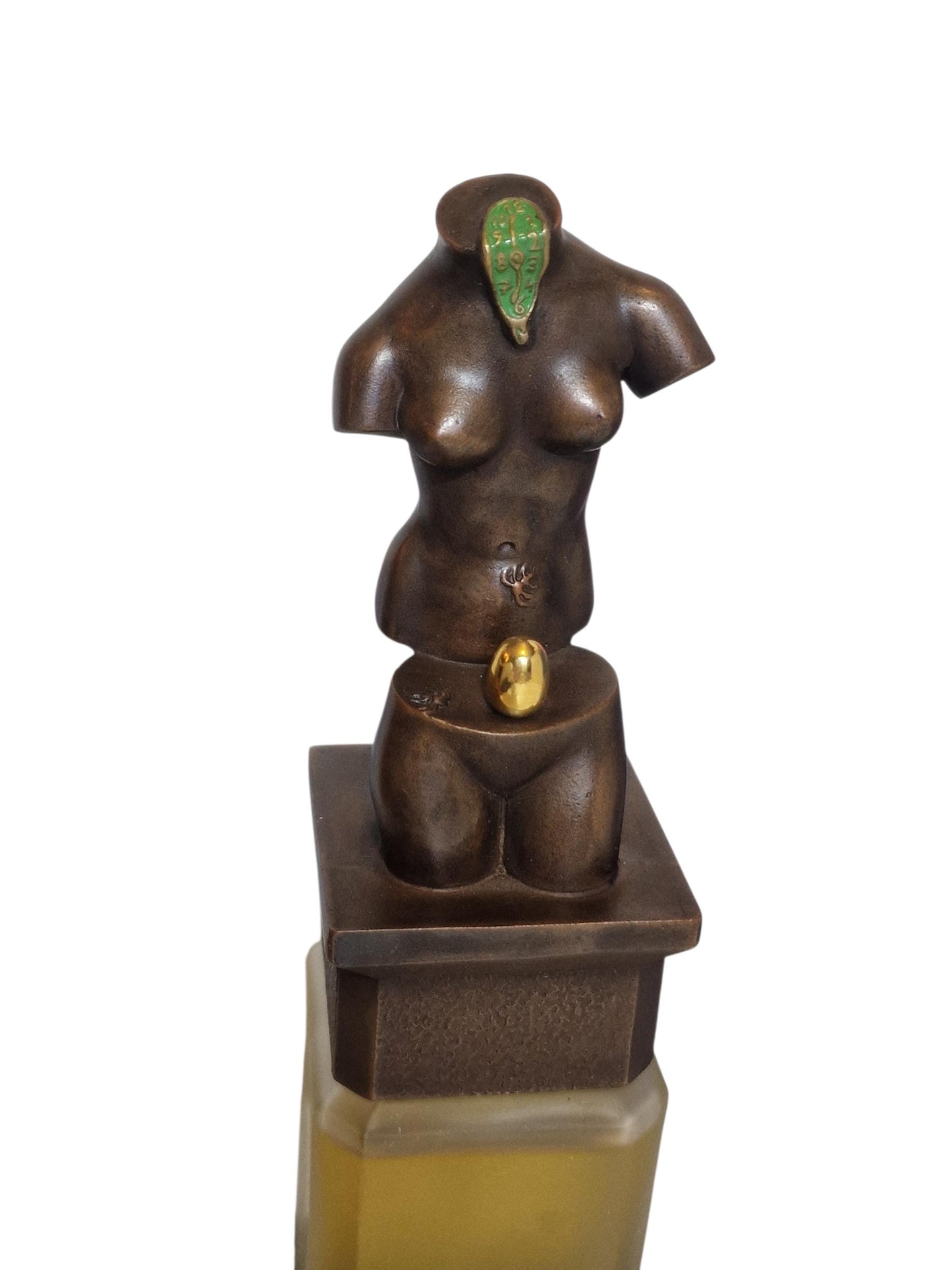 Salvador Dali Space Venus Perfume Bottle, Erotic Bronze Sculpture, Les Beaux Arts, Limited Edition