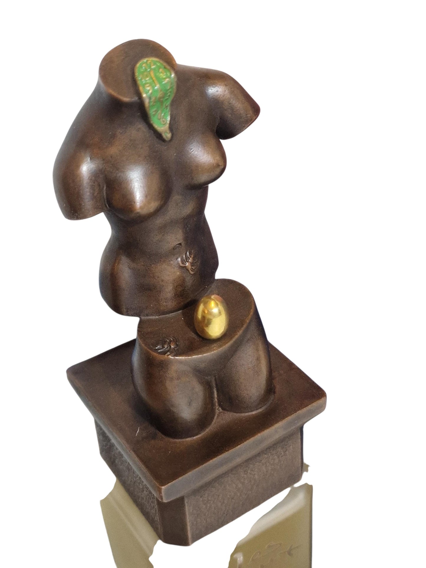 Salvador Dali Space Venus Perfume Bottle, Erotic Bronze Sculpture, Les Beaux Arts, Limited Edition