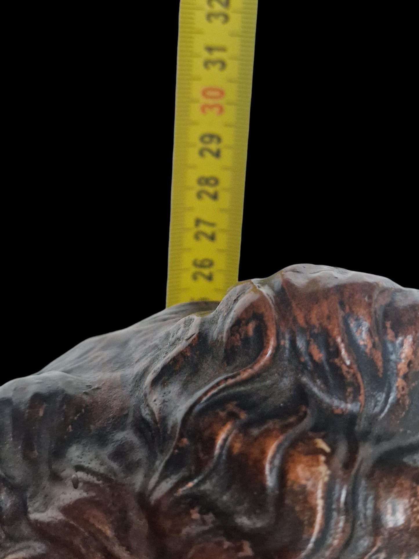 Antique French Terracotta Beethoven Bust Sculpture, 19th Century