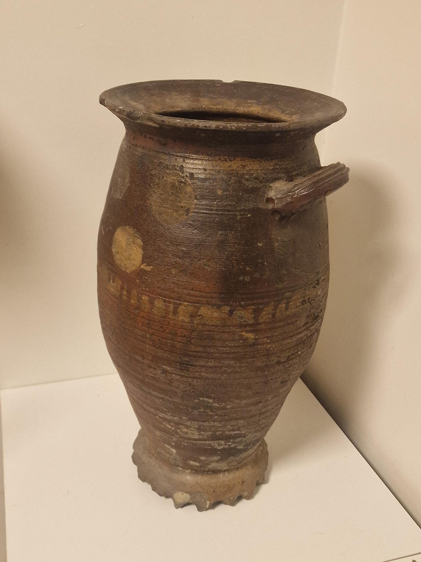 A large Langerwehe stoneware vessel, 17th C.