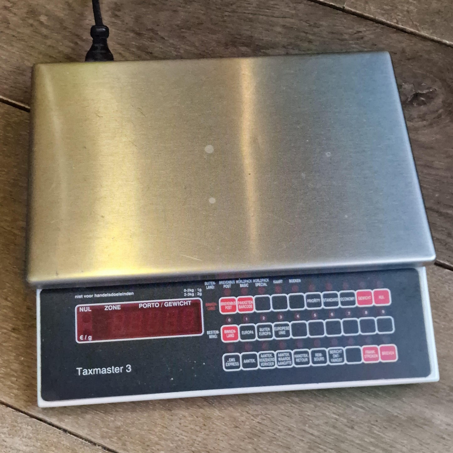 Deense precisie weegschaal grammen maximaal 5 kilo