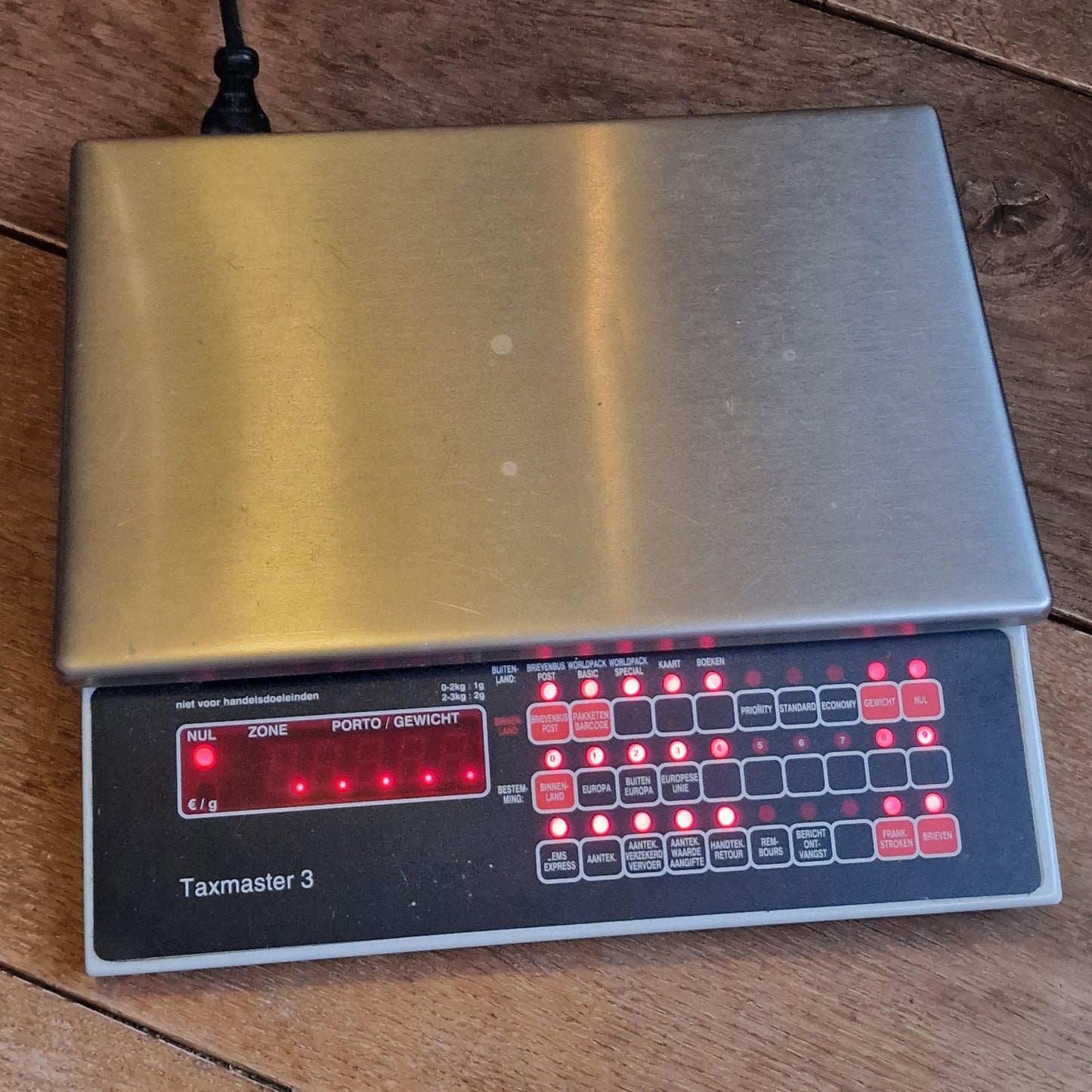 Deense precisie weegschaal grammen maximaal 5 kilo