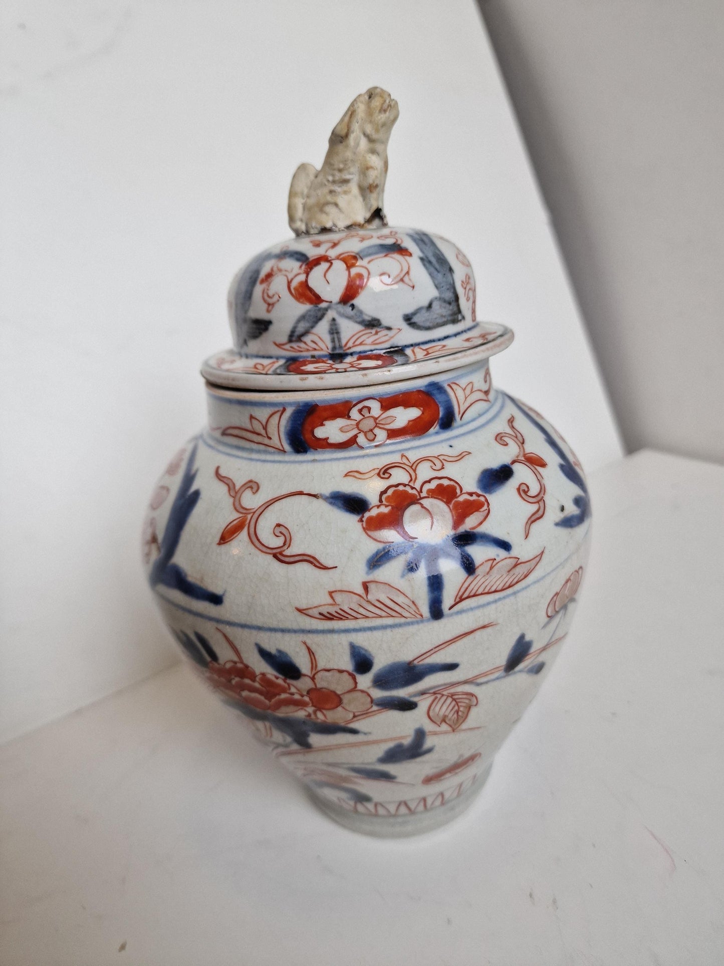 Japanese Imari Covered Jar arita kilns, Japan, early 18th century (c. 1700–1730)
