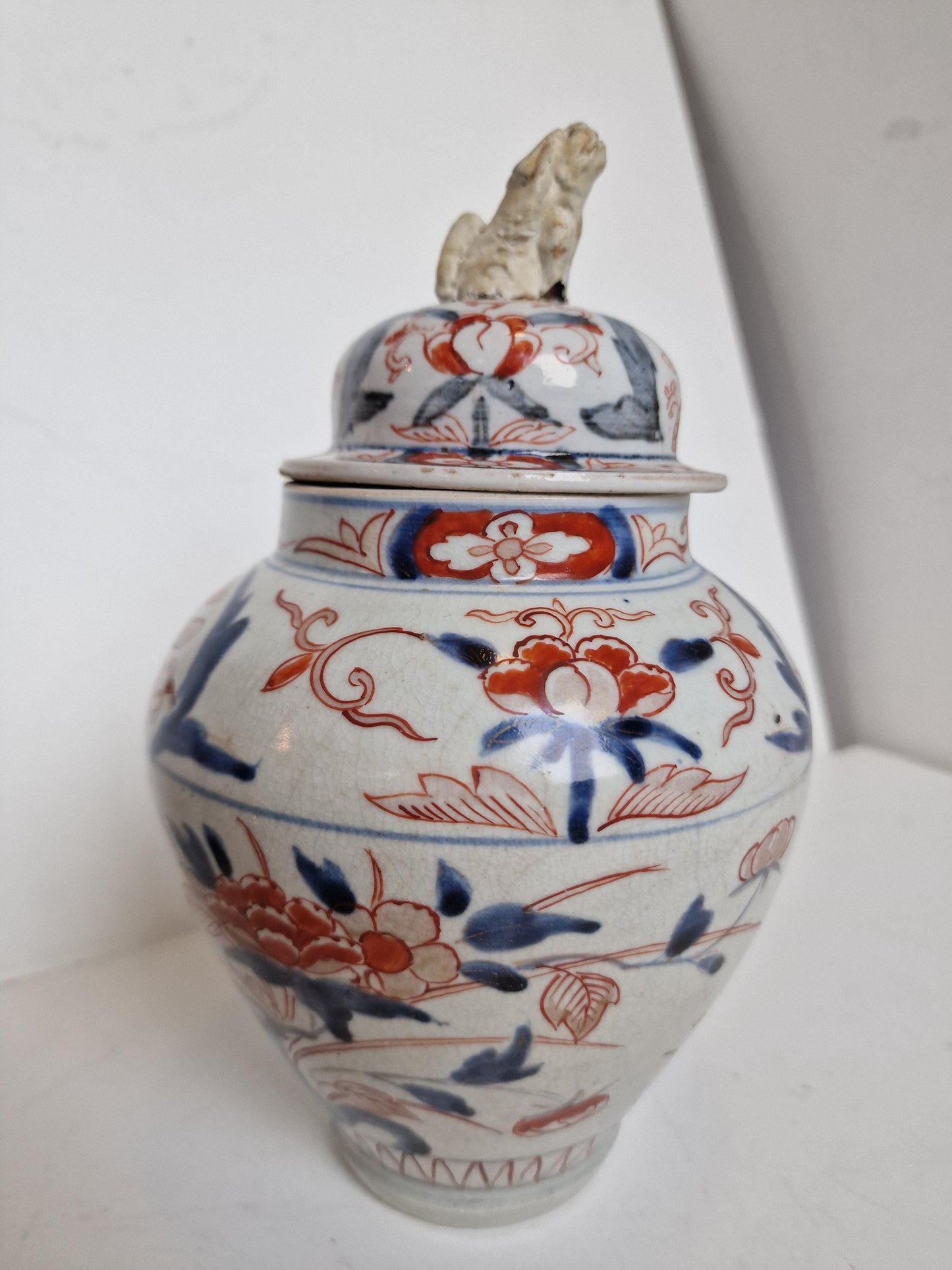Japanese Imari Covered Jar arita kilns, Japan, early 18th century (c. 1700–1730)