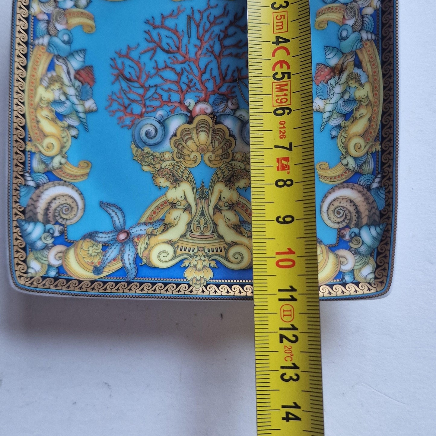 Versace x Rosenthal, Original Rosenthal for Versace porcelain tray from the iconic “Les Trésors de la Mer” collection