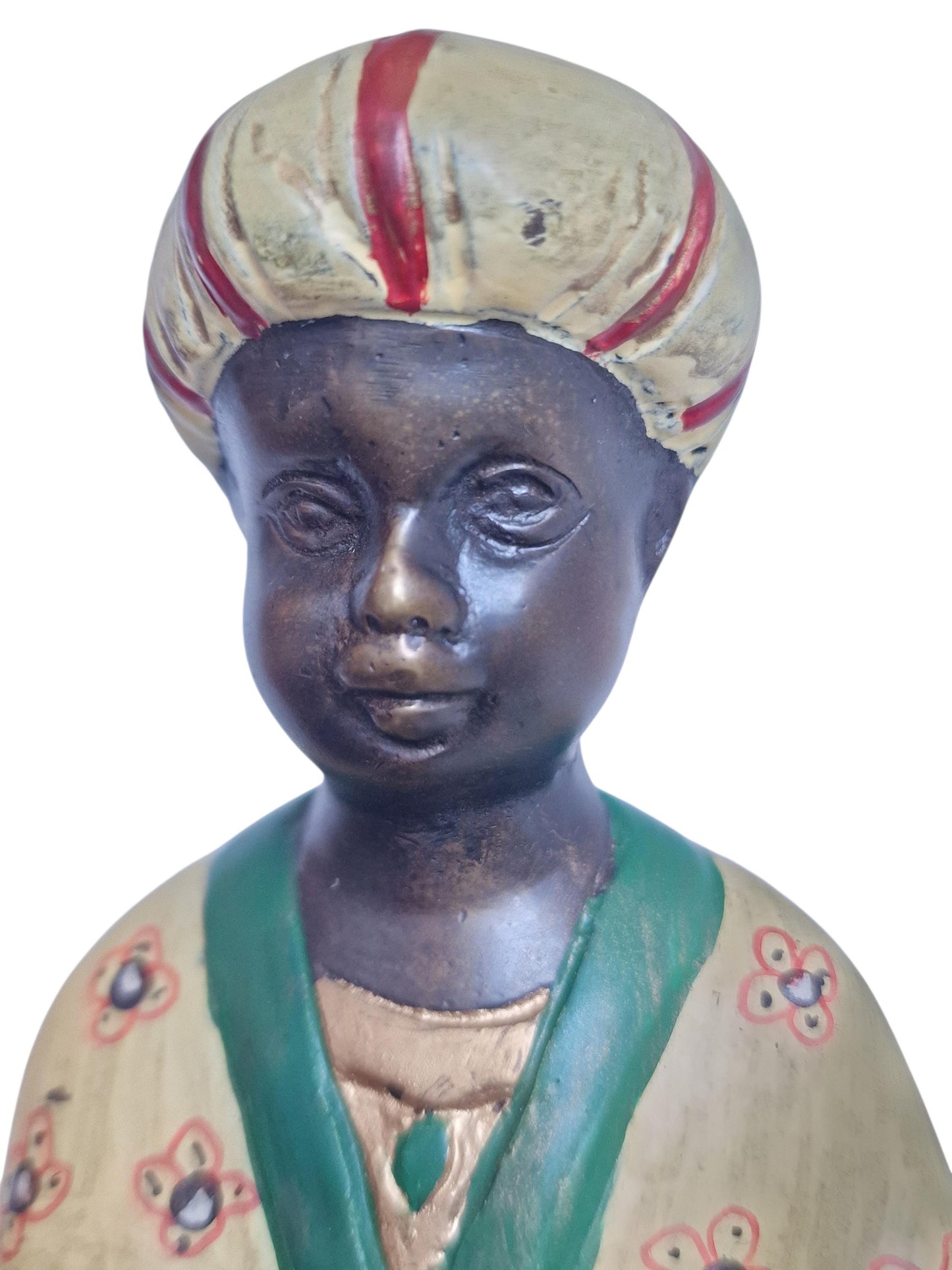 Cold painted bronze, Belle Epoque, Orientalist, moor, figurines or bookends
