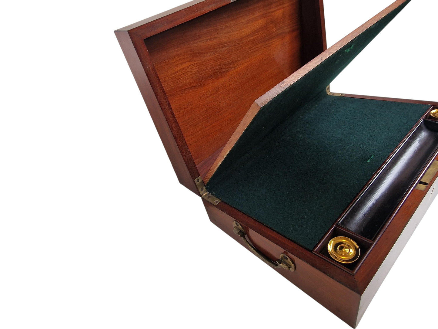 Antique Mahogany Writing Box - 19th Century English Instrument Box