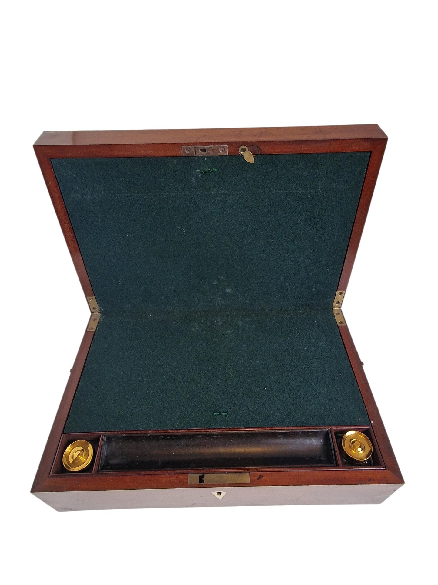 Antique Mahogany Writing Box - 19th Century English Instrument Box