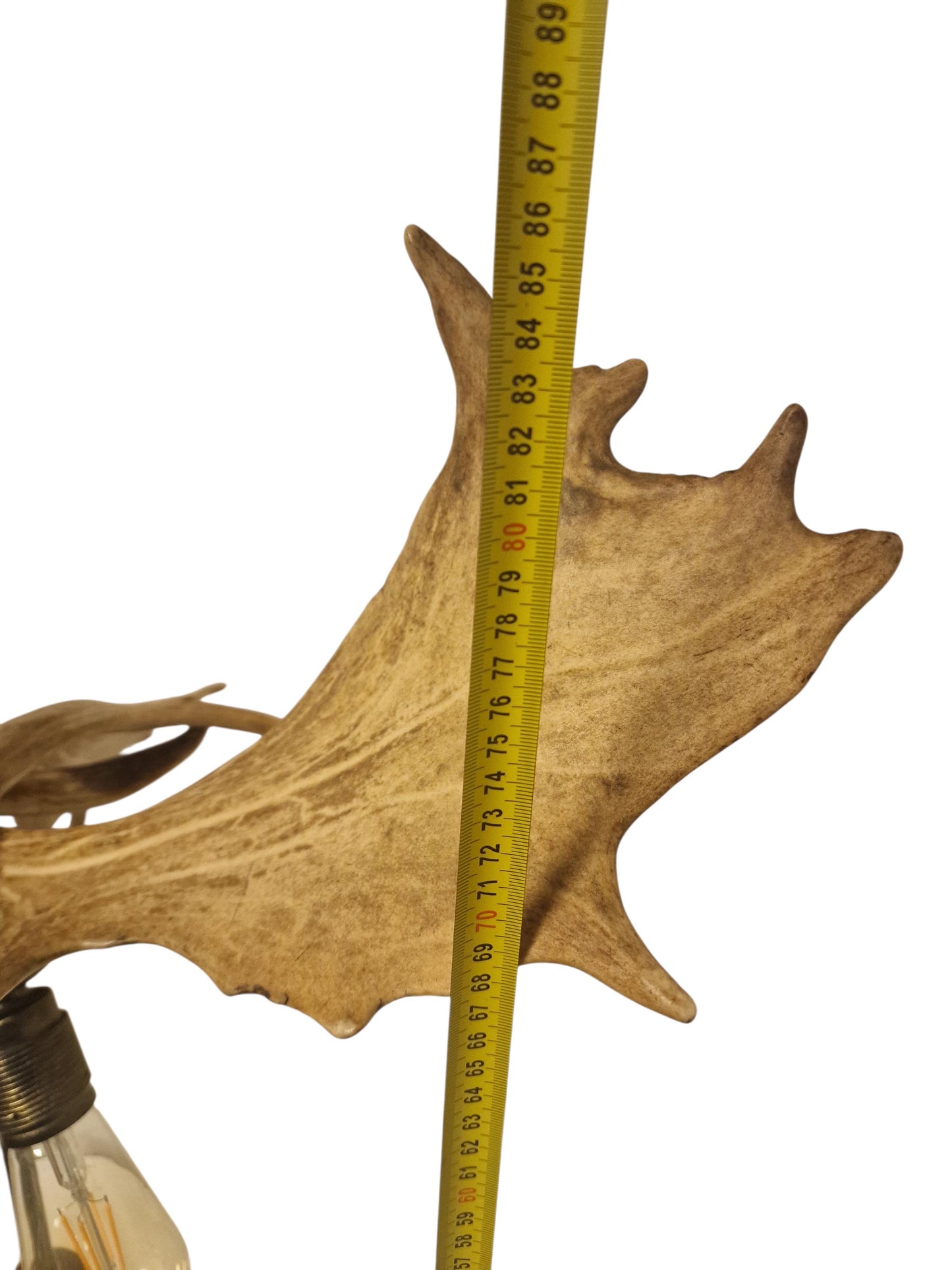 Xl antler lamp classic cottage hunting cabin large table lamp hertengewei brass