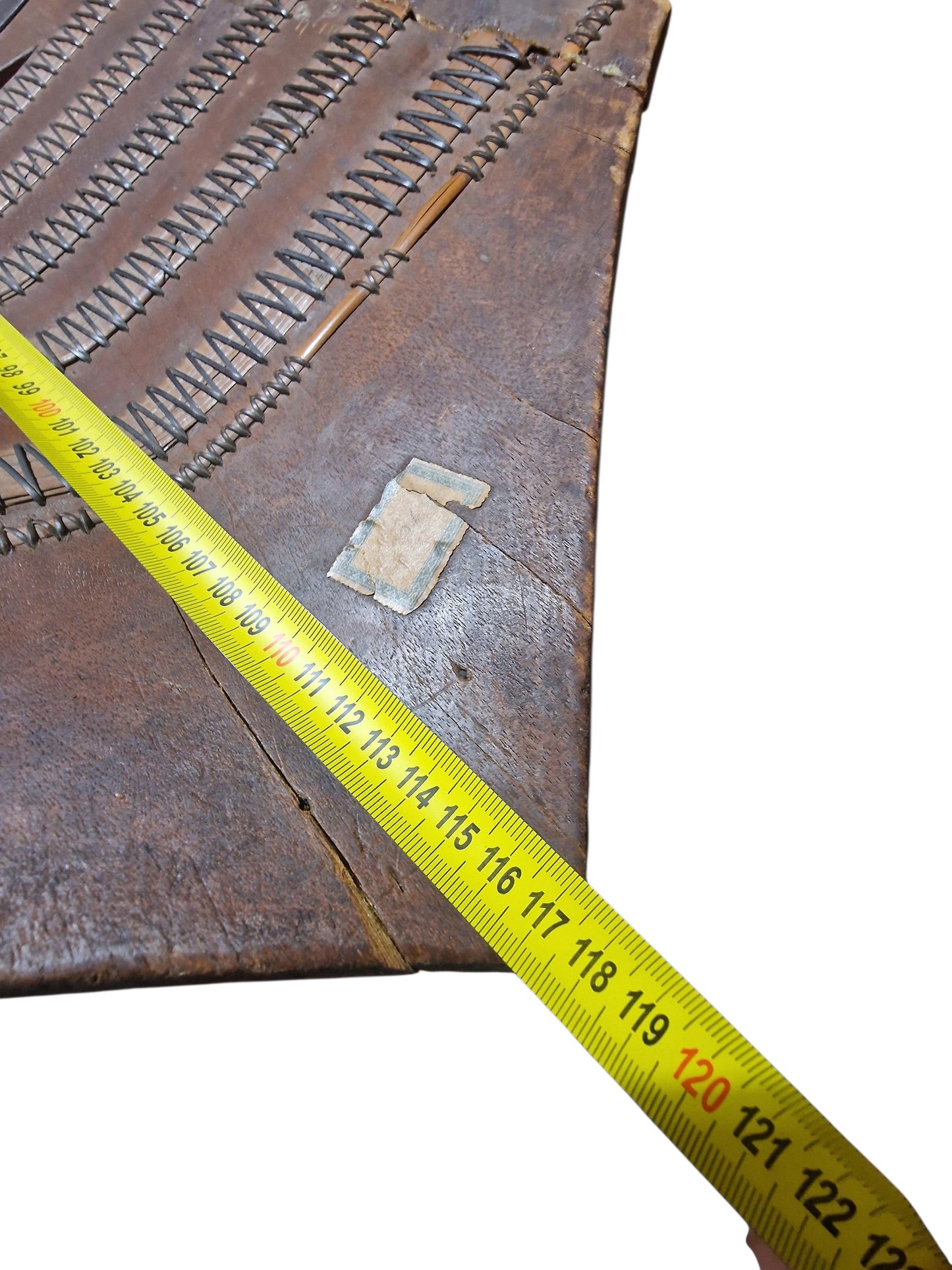Authentic XL Dayak Mandau tribal shield – Borneo Tribal Headhunter tool. 19th