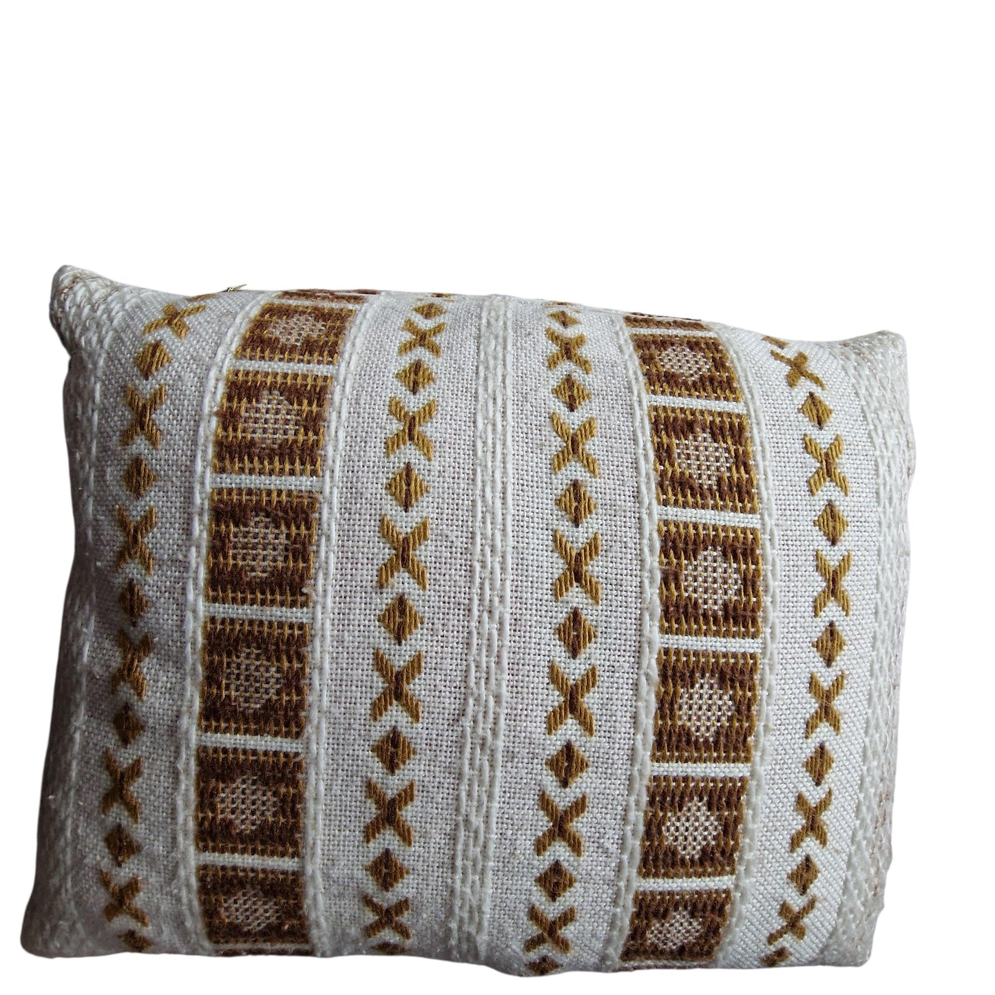Vintage Scandinavian Embroidered Cushion Set, Folk Style Pillows