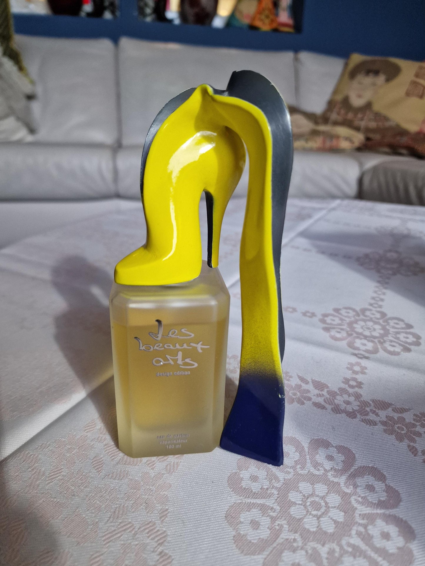 Allen Jones Les Beaux Arts Perfume Bottle – Cold Painted Bronze Sculpture, 1993