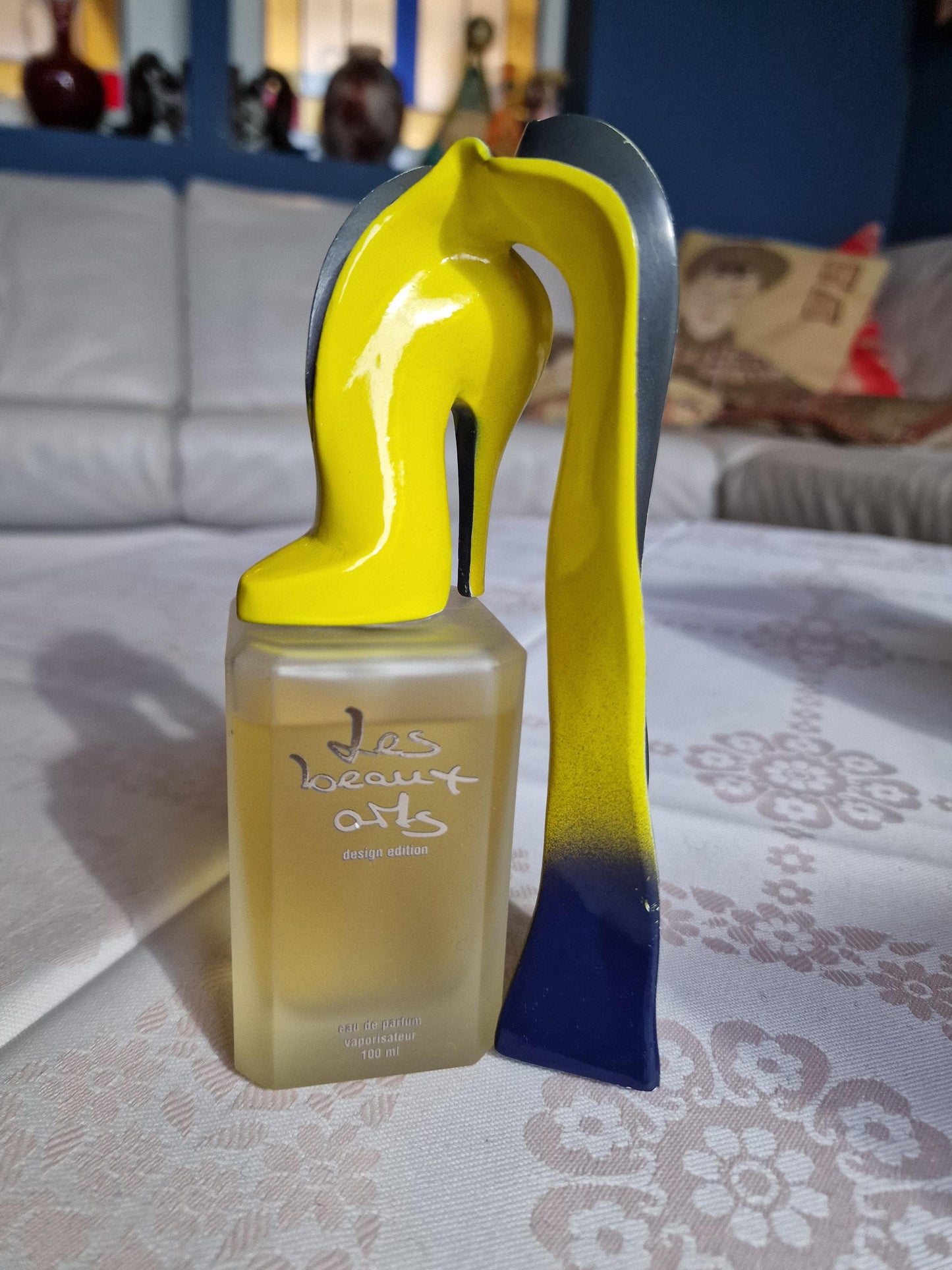 Allen Jones Les Beaux Arts Perfume Bottle – Cold Painted Bronze Sculpture, 1993