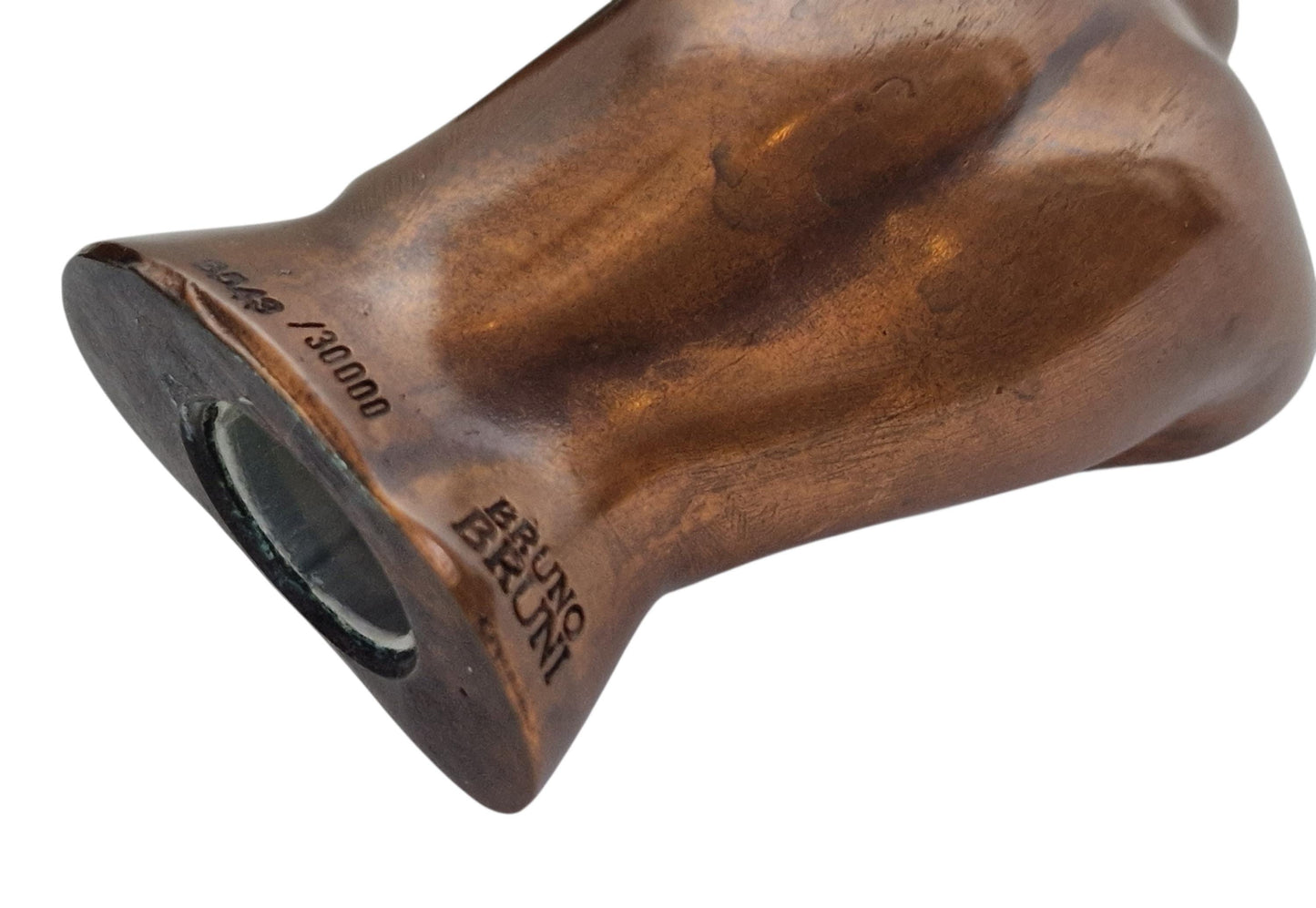 Bruno Bruni "Clinch" Perfume Bottle – Bronze Boxer Sculpture, Limited Edition