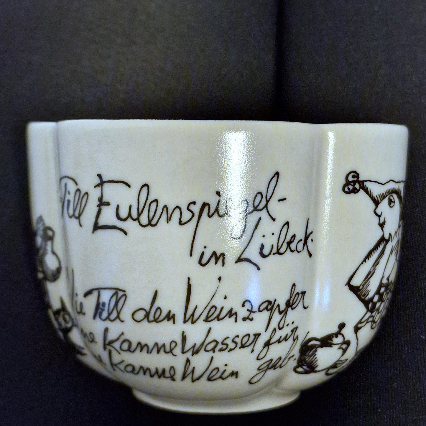 Tijl uilenspiegel - Bjorn Winnblad x Rosenthal studio-line - waxinelicht houder candle