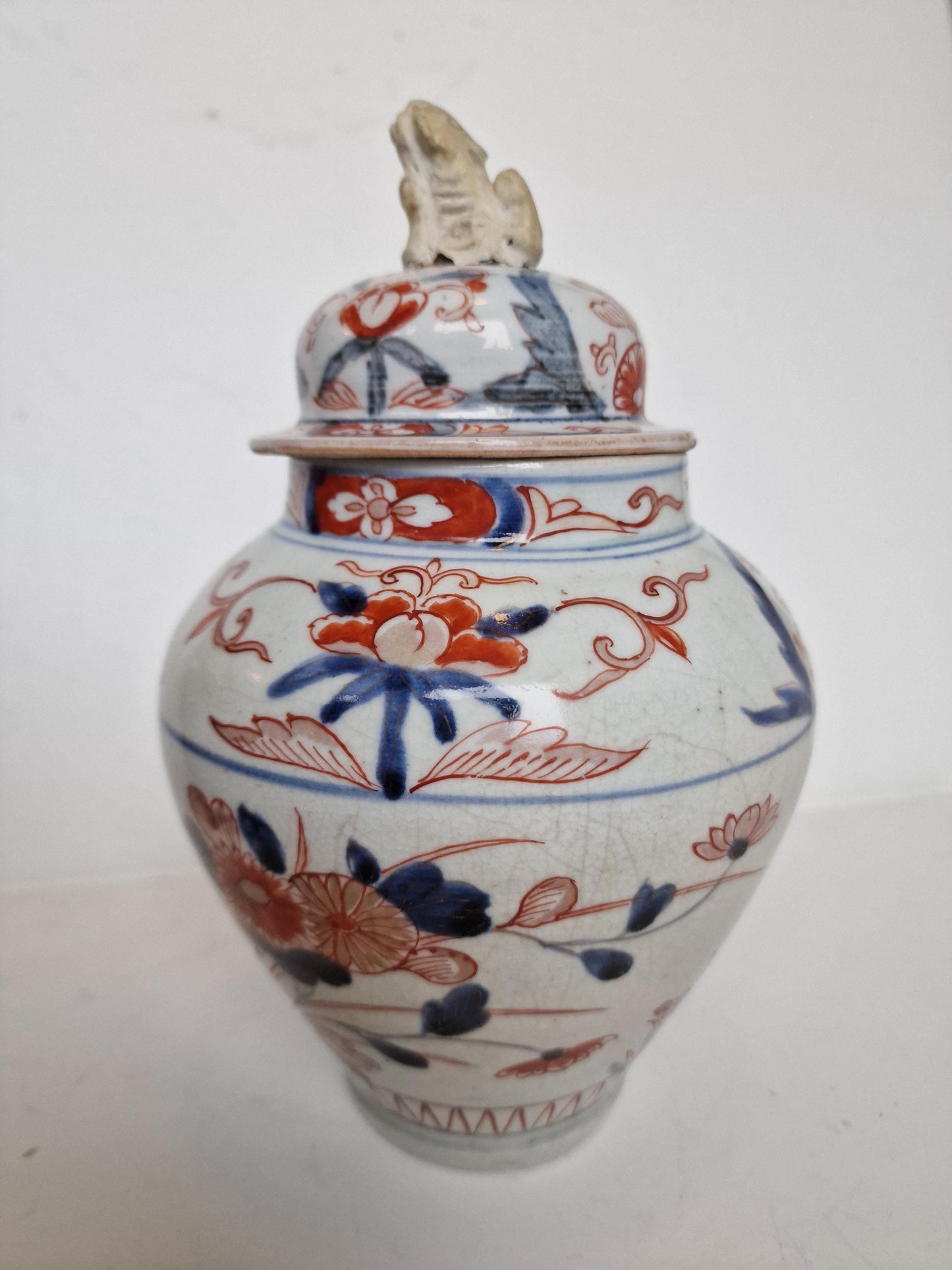 Japanese Imari Covered Jar arita kilns, Japan, early 18th century (c. 1700–1730)