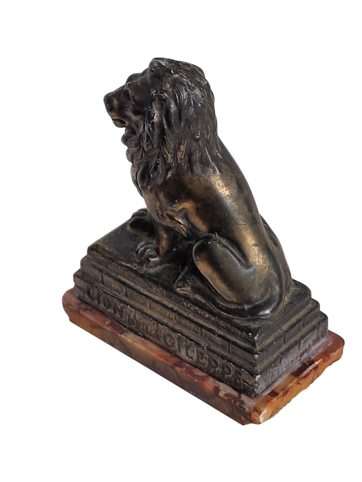 Lion. Bronze  french figurine