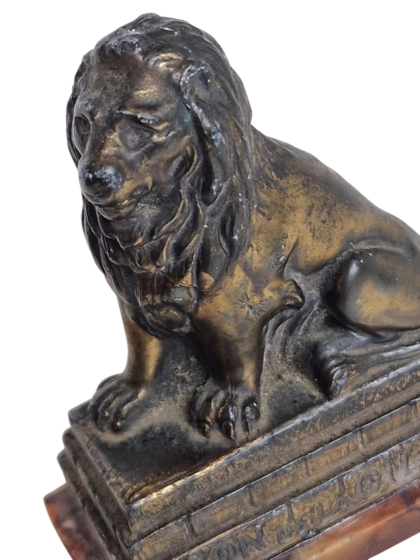 Lion. Bronze  french figurine
