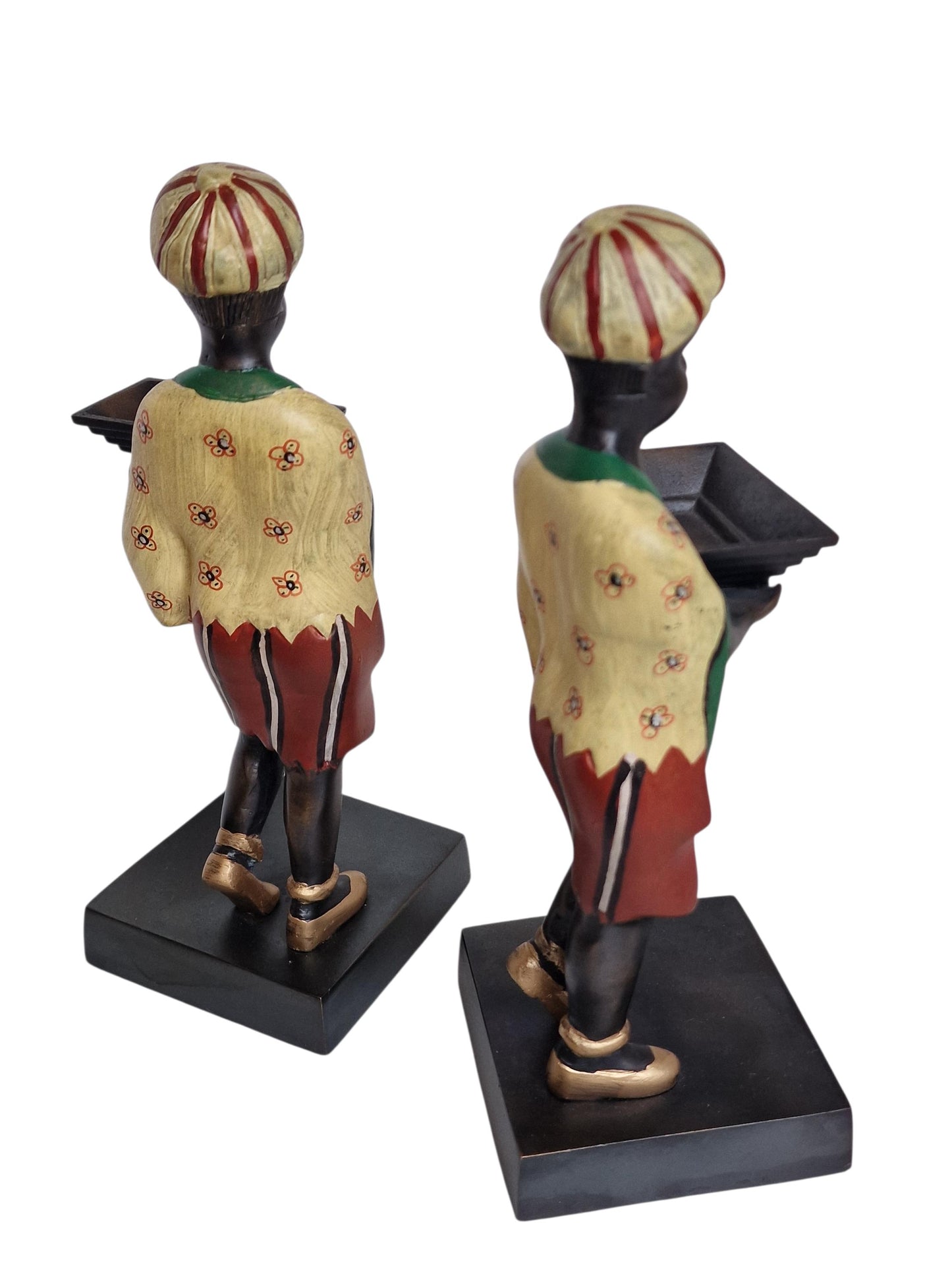 Cold painted bronze, Belle Epoque, Orientalist, moor, figurines or bookends