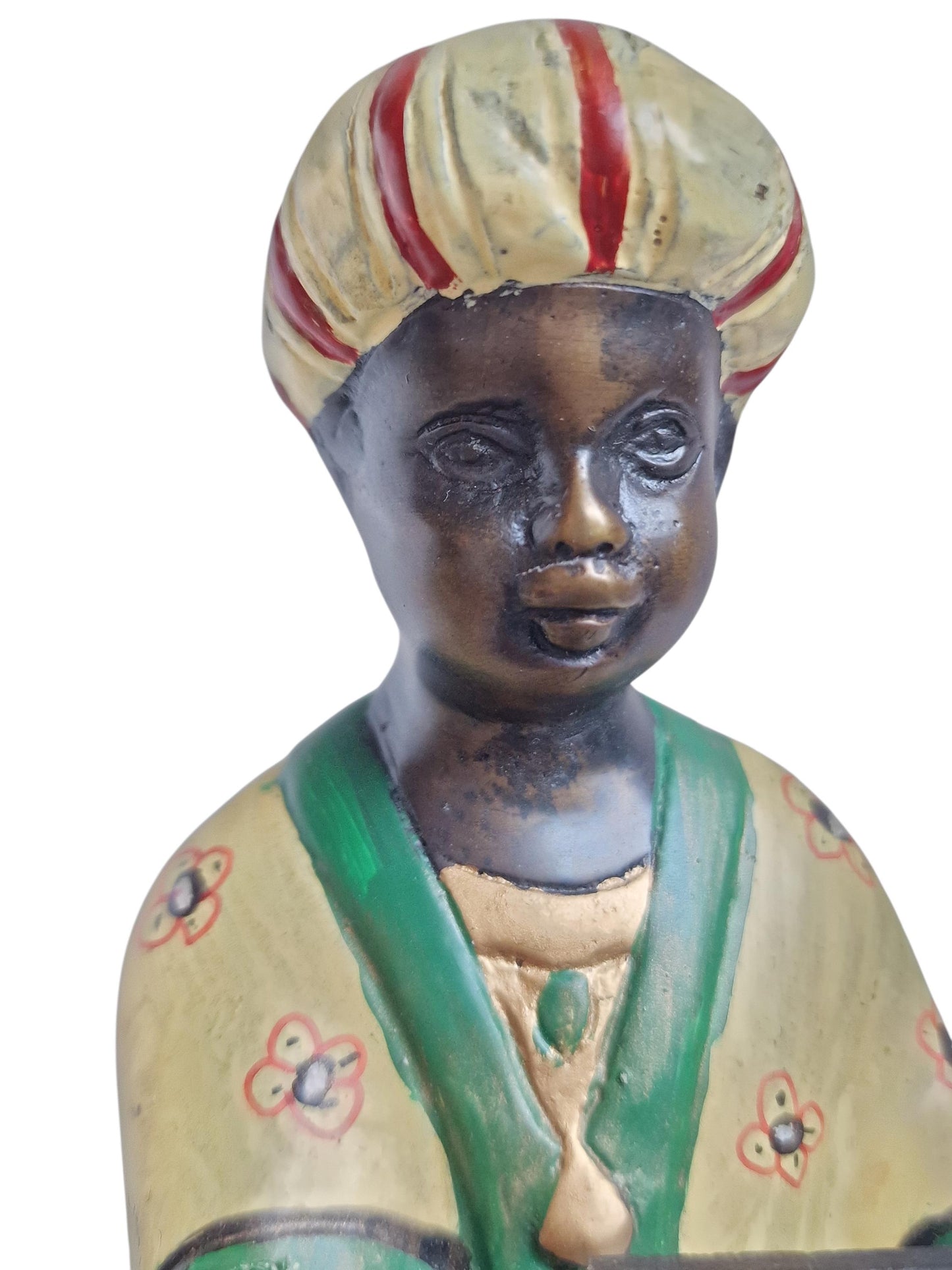 Cold painted bronze, Belle Epoque, Orientalist, moor, figurines or bookends