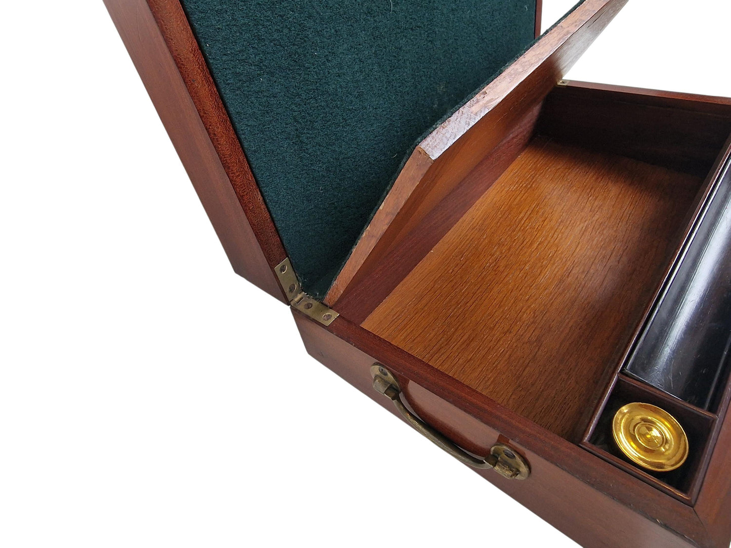 Antique Mahogany Writing Box - 19th Century English Instrument Box