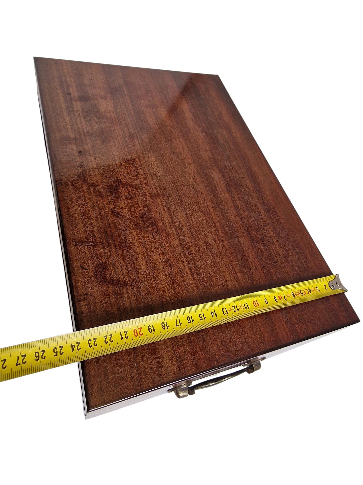 Antique Mahogany Writing Box - 19th Century English Instrument Box
