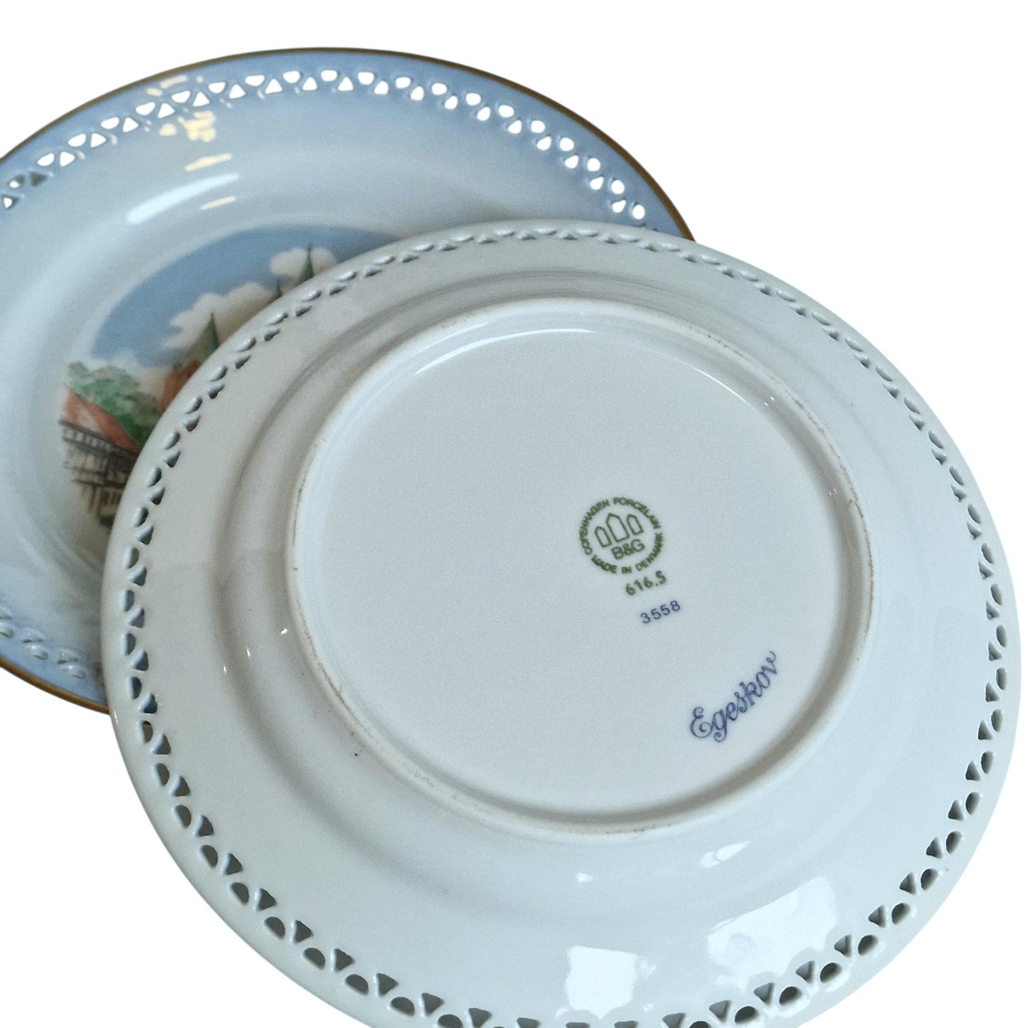 Bing & Grondahl Porcelain Tea Set, Royal Copenhagen Egeskov Roskilde