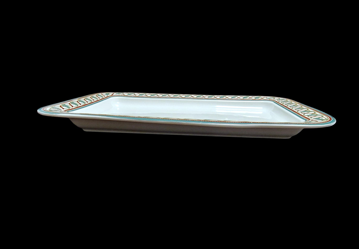 Tiffany xl xmas porcelain ceramic serving platter serveerschaal plateau christmas