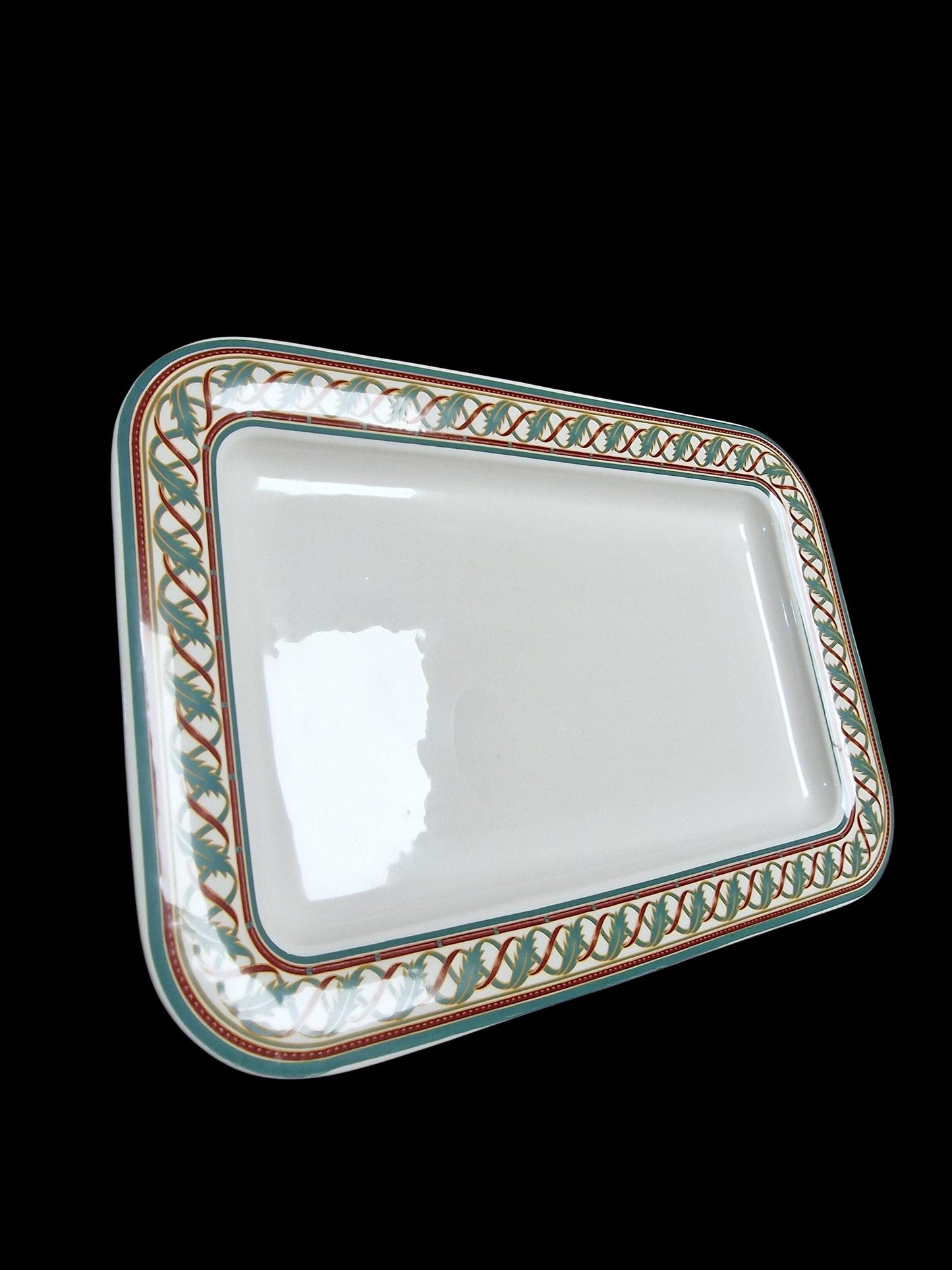 Tiffany xl xmas porcelain ceramic serving platter serveerschaal plateau christmas