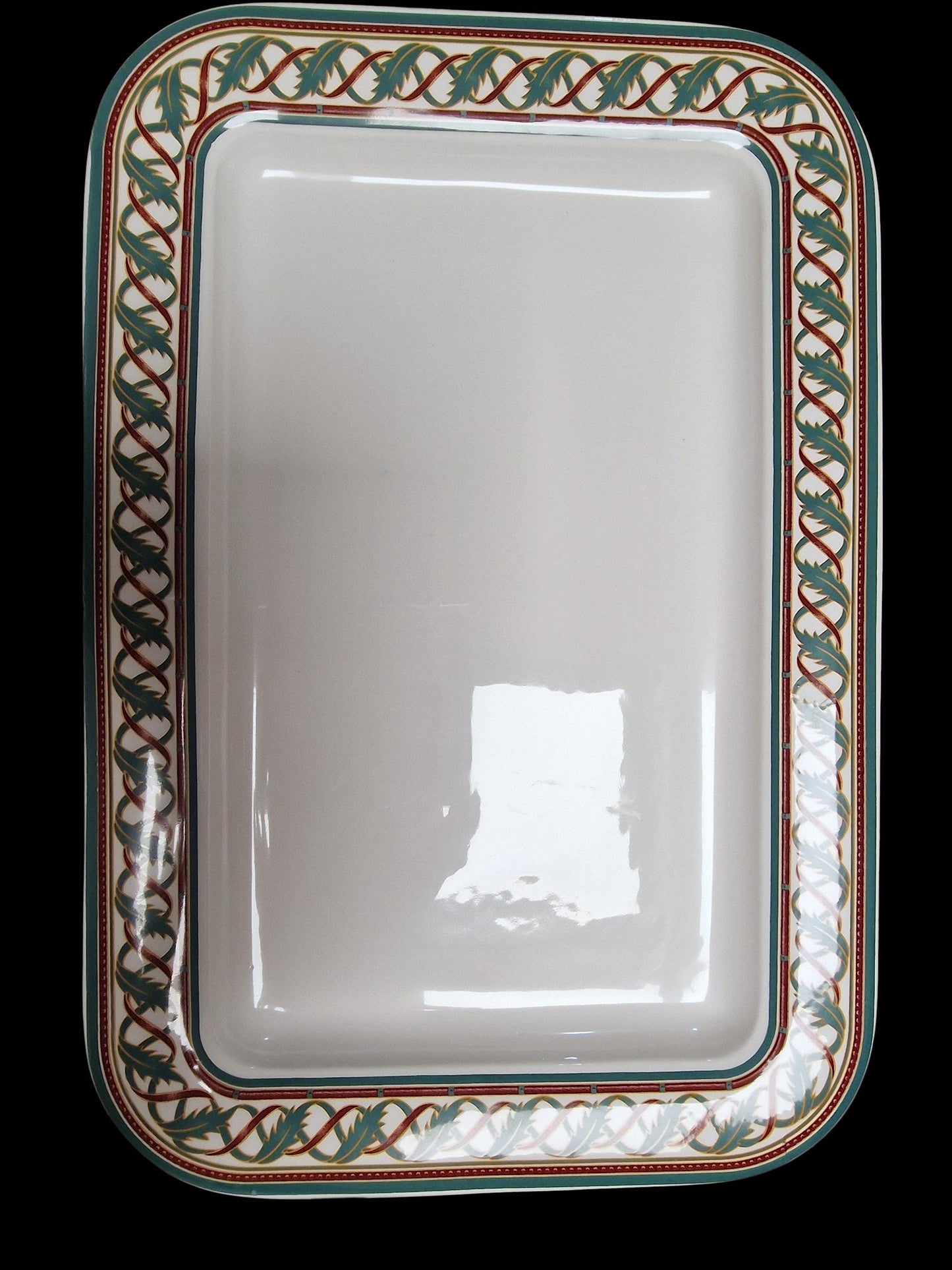 Tiffany xl xmas porcelain ceramic serving platter serveerschaal plateau christmas