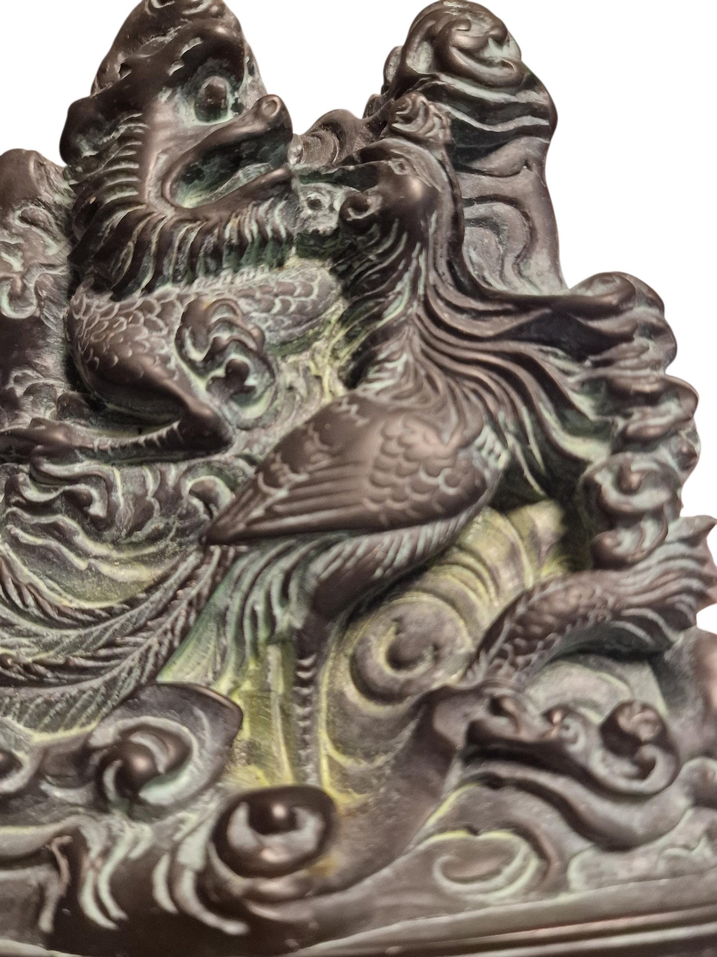 Carved Hardstone Phoenix Sculpture – China, 20th Century