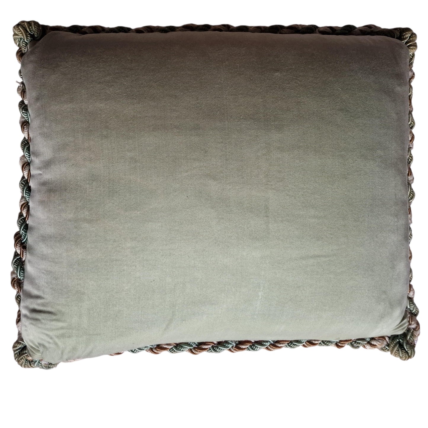 An opulent victorian cushion, Sierkussen, filled feather, vintage cushion pillow gobelin cottage huntinglodge fauteuil