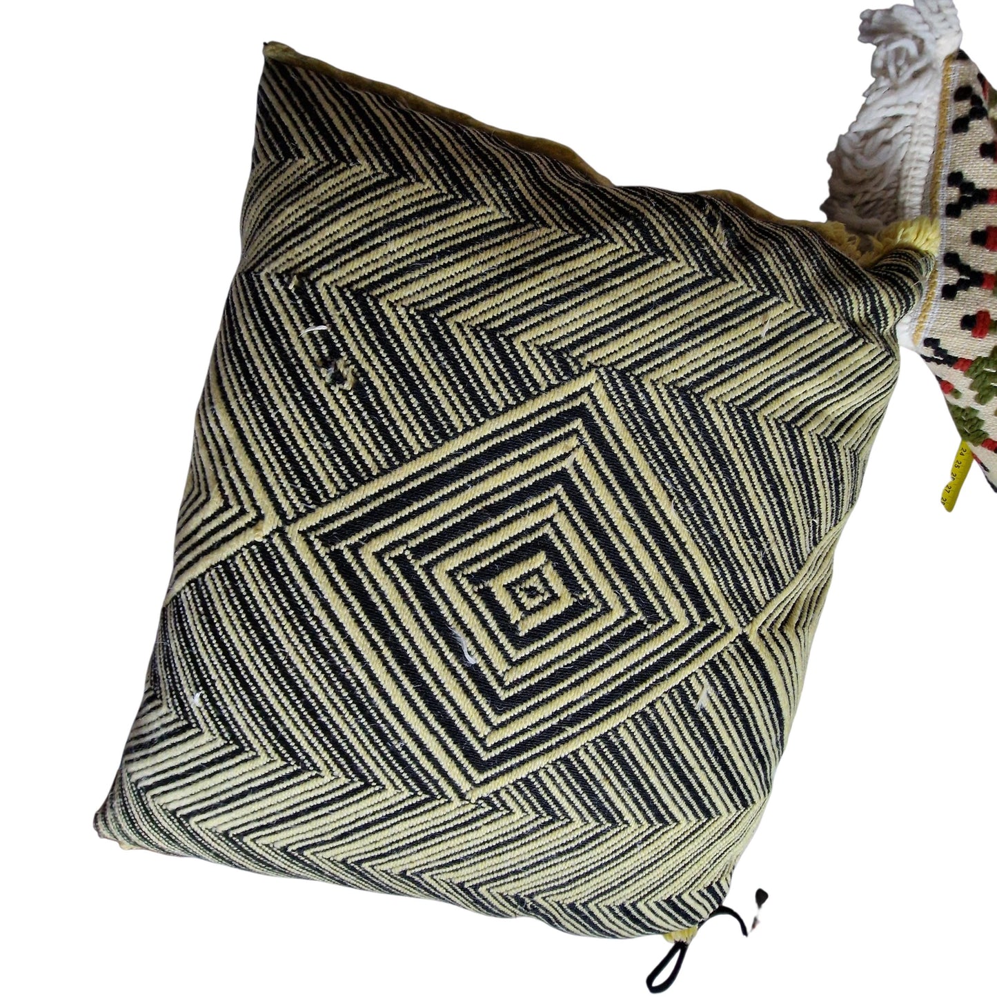 Vintage Scandinavian Embroidered Cushion Set, Folk Style Pillows