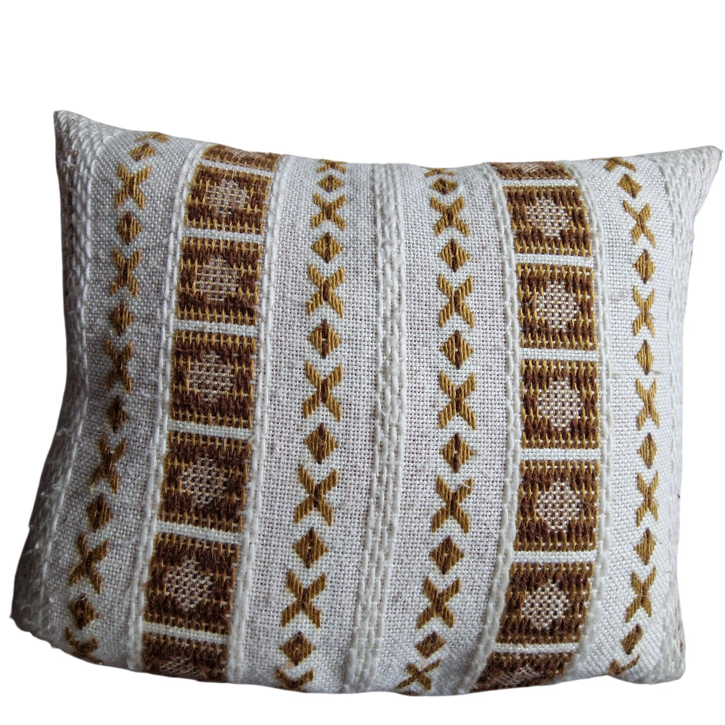 Vintage Scandinavian Embroidered Cushion Set, Folk Style Pillows
