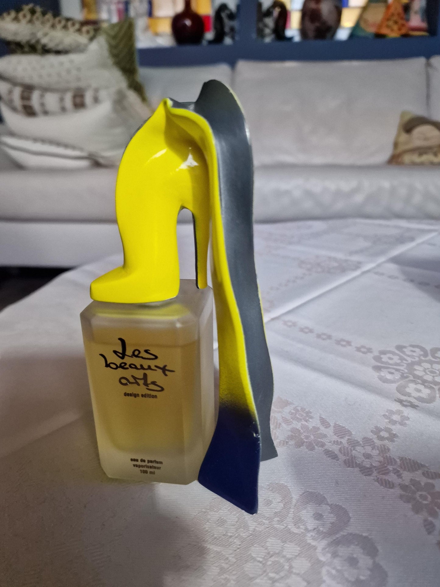 Allen Jones Les Beaux Arts Perfume Bottle – Cold Painted Bronze Sculpture, 1993