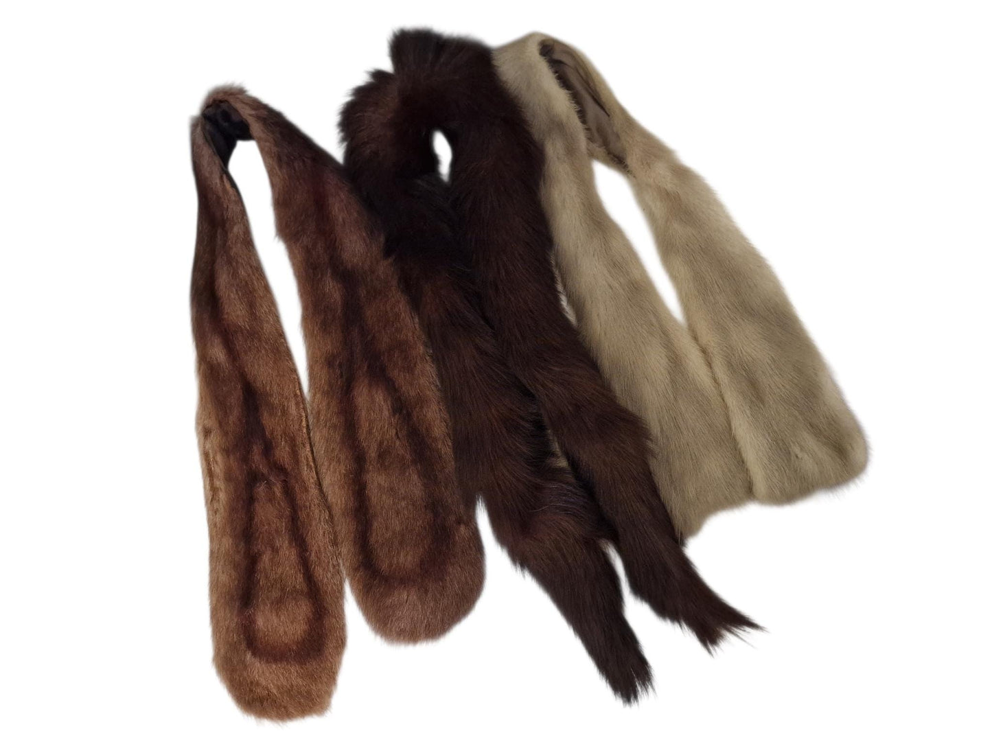 Vintage Mink  Shawl Collar Scarf – Wrap