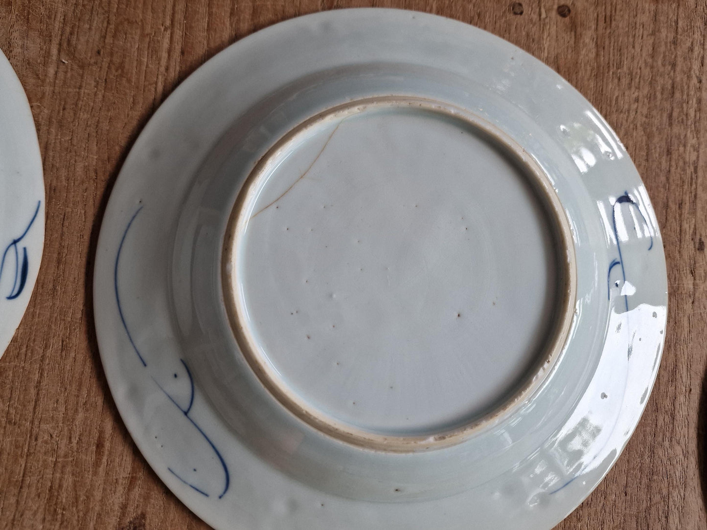 Set of 6 Antique Chinese Export Porcelain Plates, Qianlong Era, 18th Century, very nice